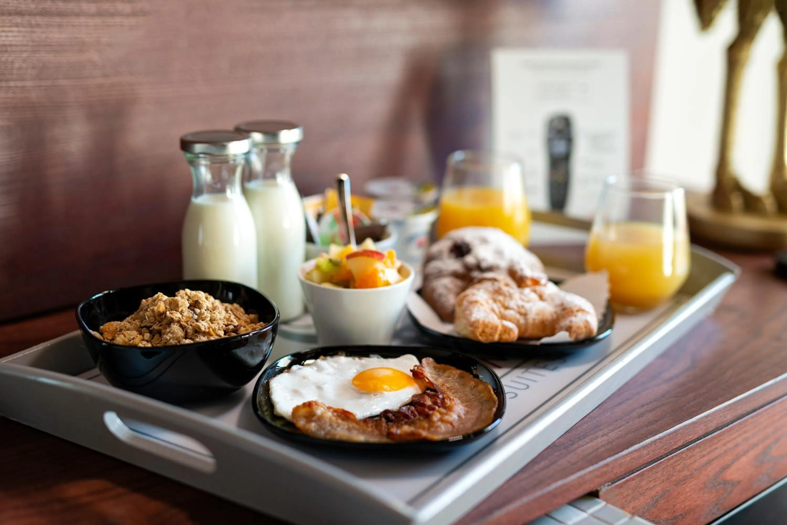 Food and drinks in Ara di Marte Suites