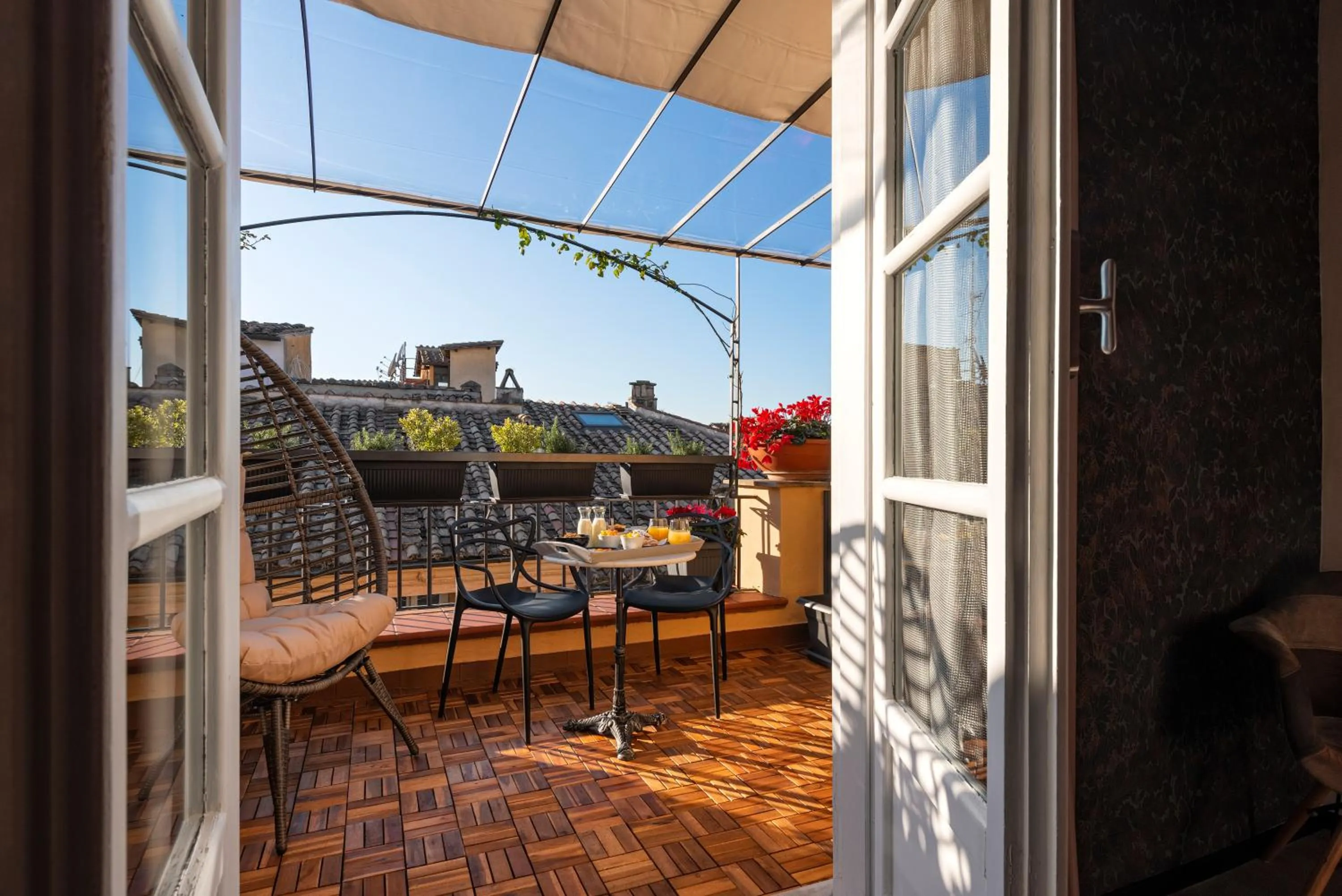 Balcony/Terrace in Ara di Marte Suites