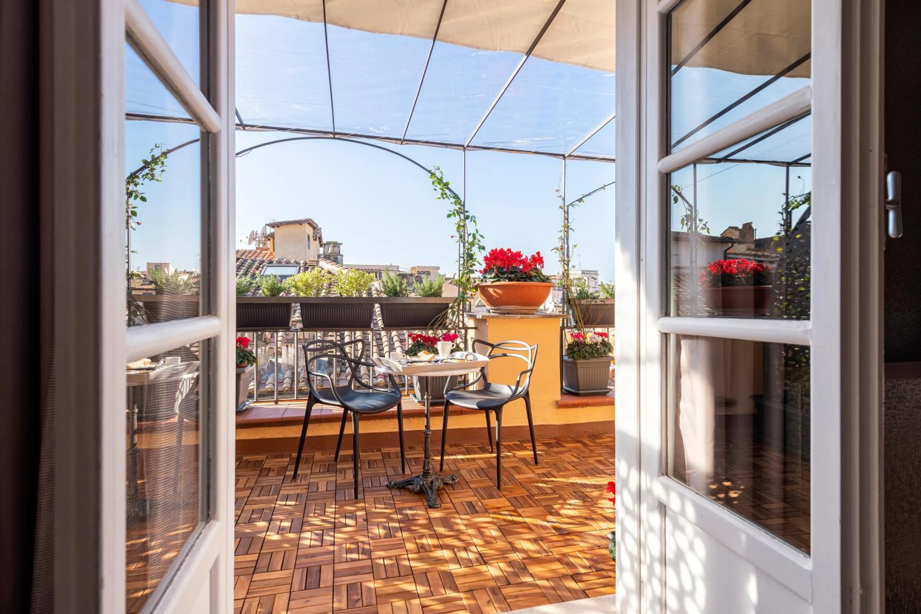 Balcony/Terrace in Ara di Marte Suites