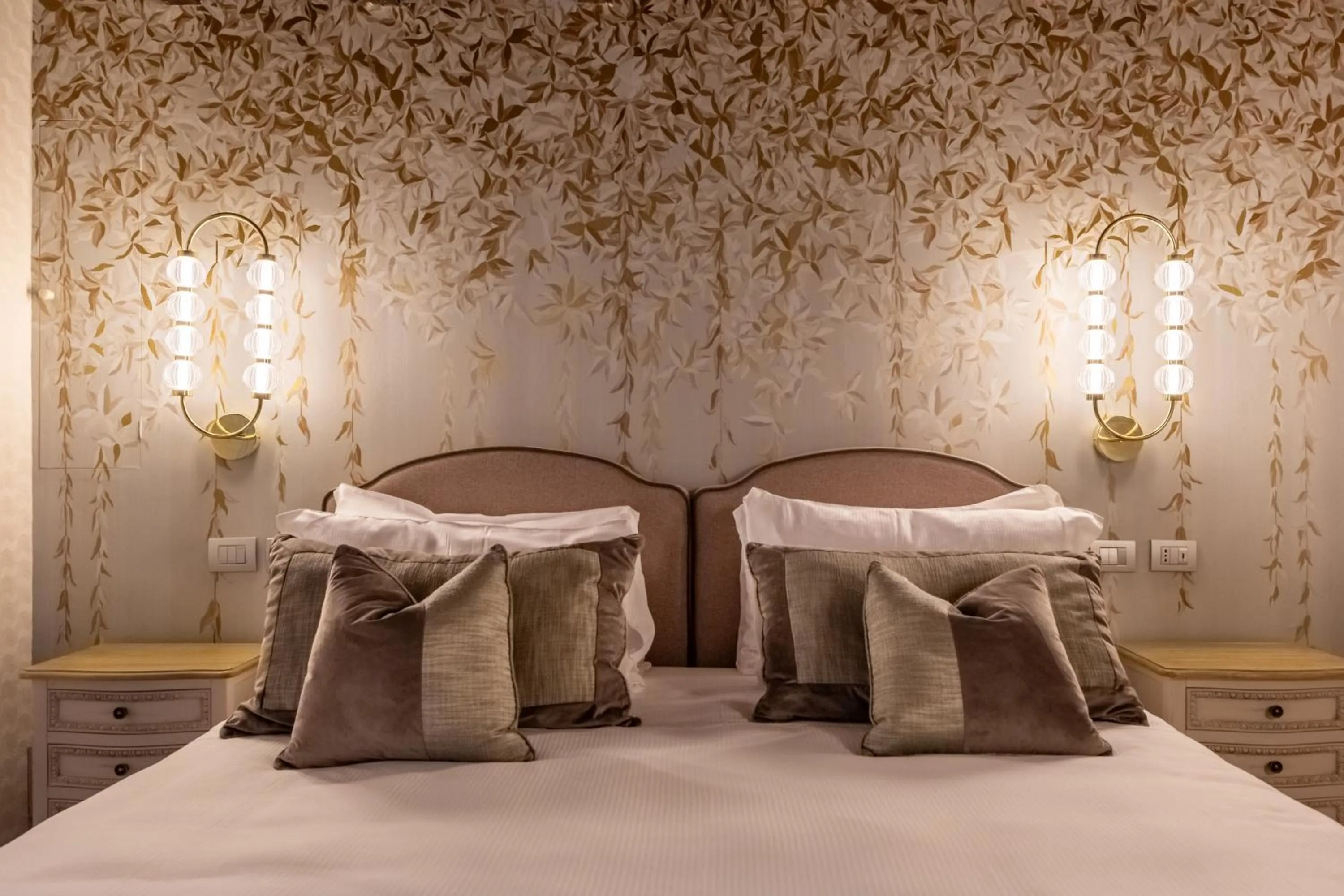 Bed in Ara di Marte Suites