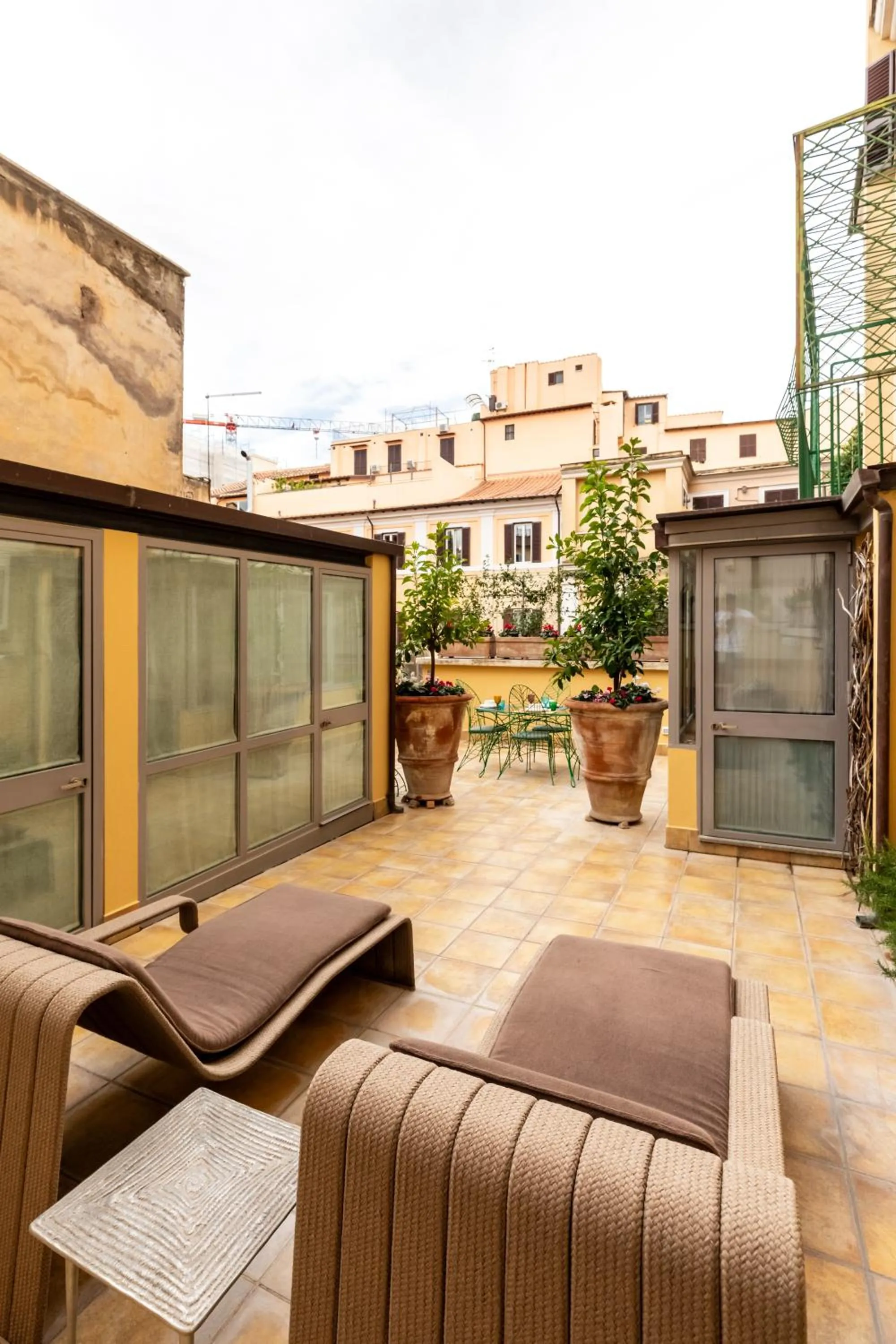 Balcony/Terrace in Ara di Marte Suites