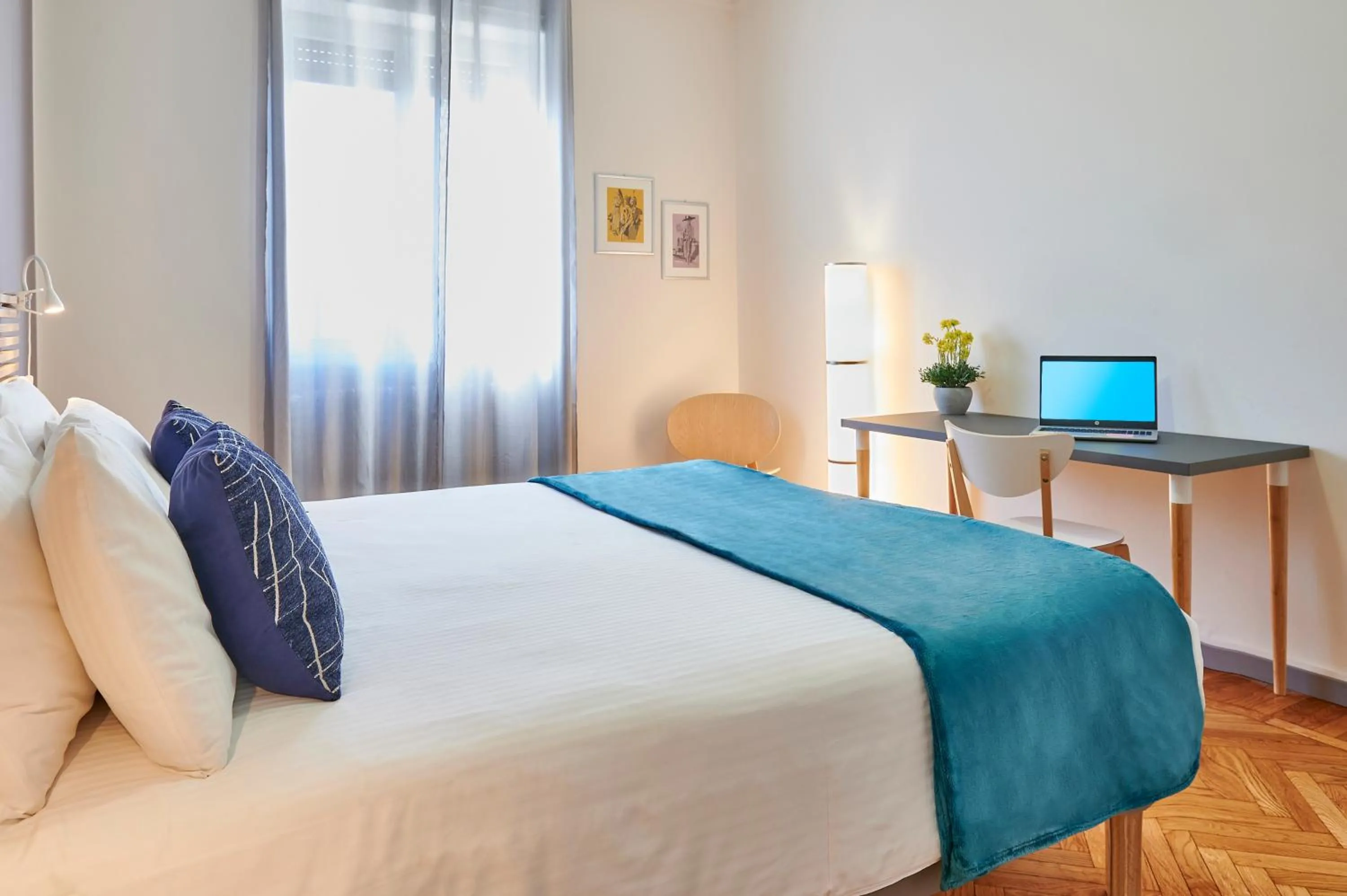 Bedroom, Bed in STAR RIBBON