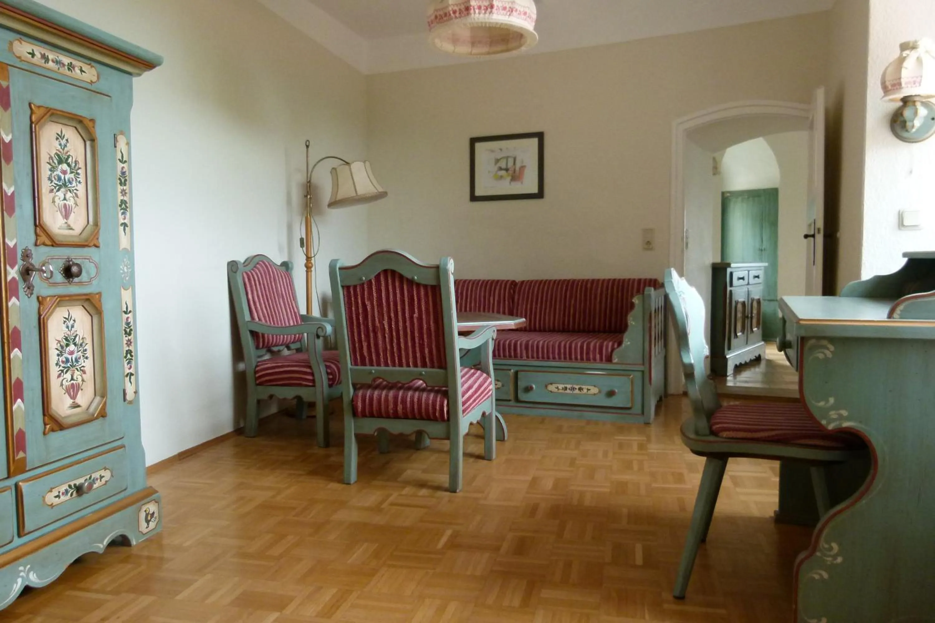 Living room in Burg Bodenstein