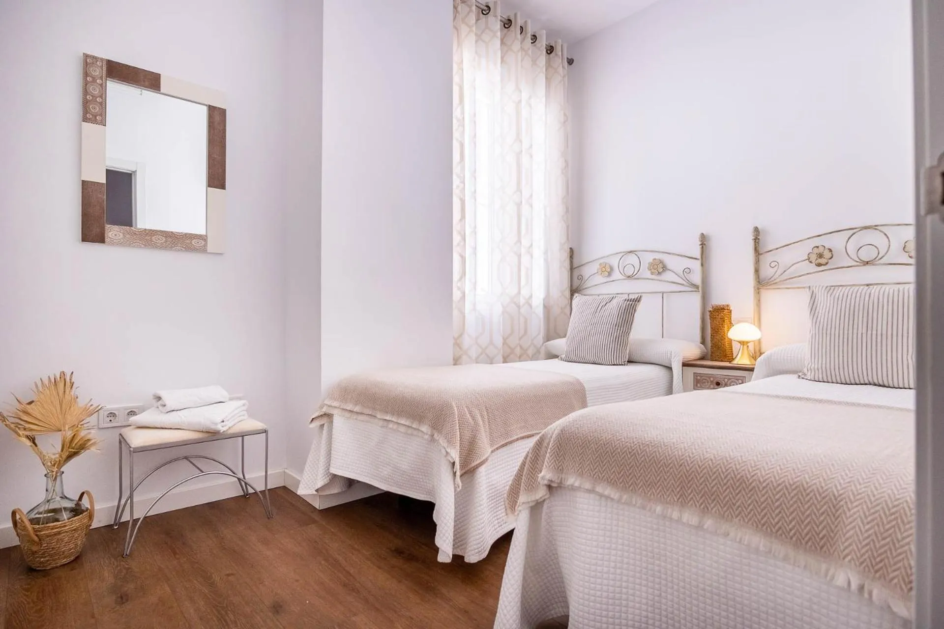 Bed in Apartamento Leyendas de Becquer A4