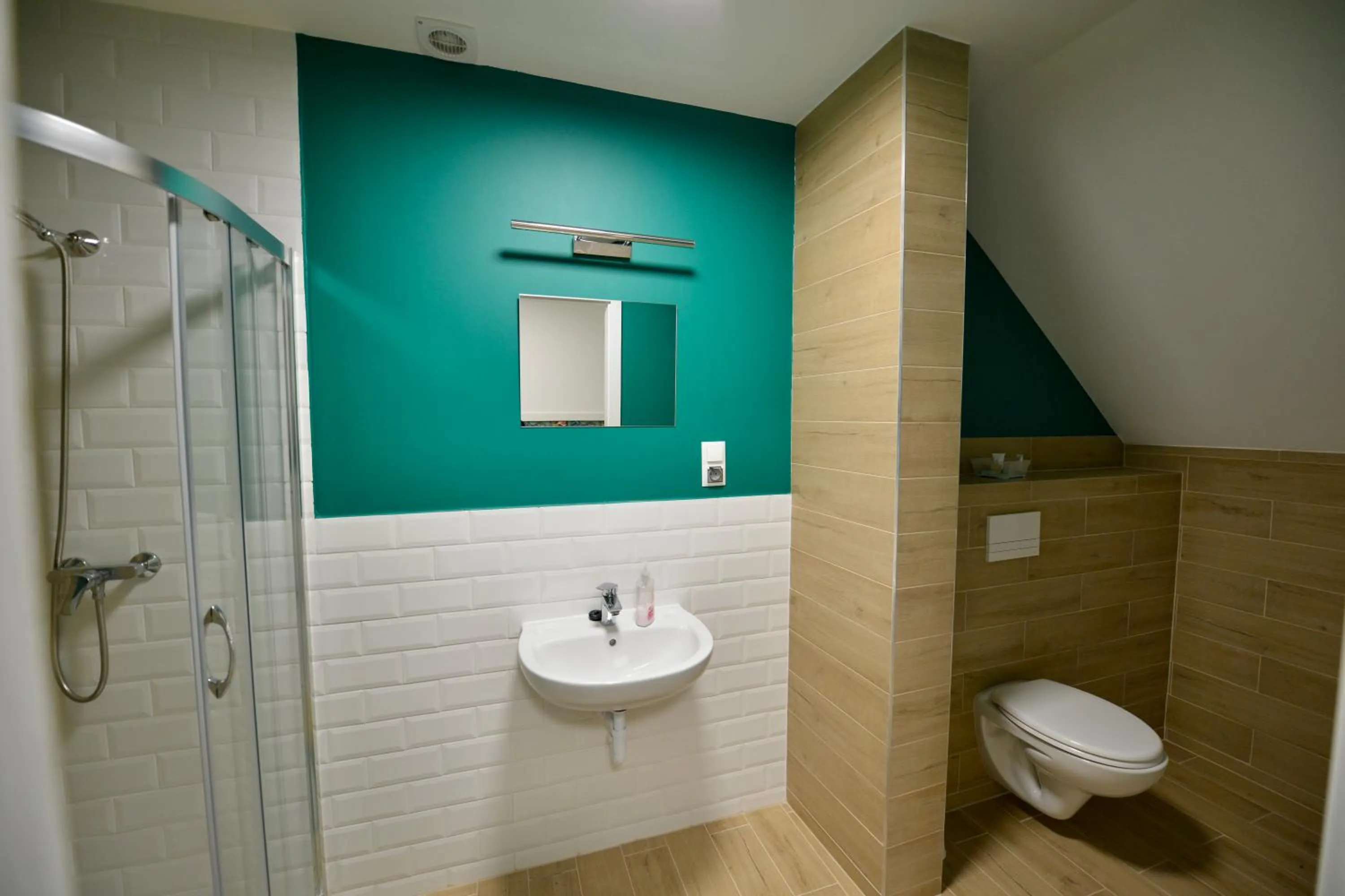 Shower in Pokoje Gościnne u Klimosza