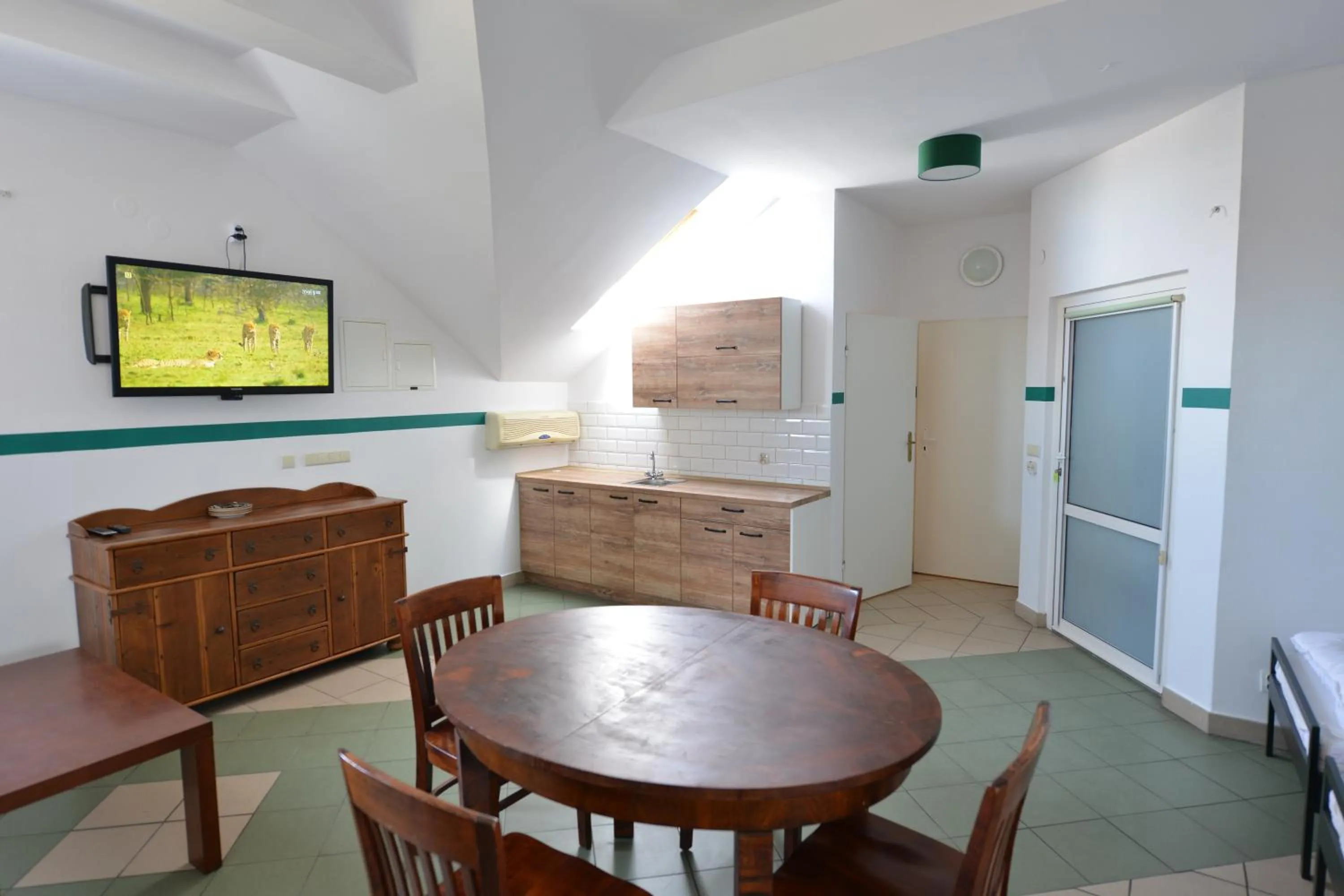 Kitchen or kitchenette in Pokoje Gościnne u Klimosza