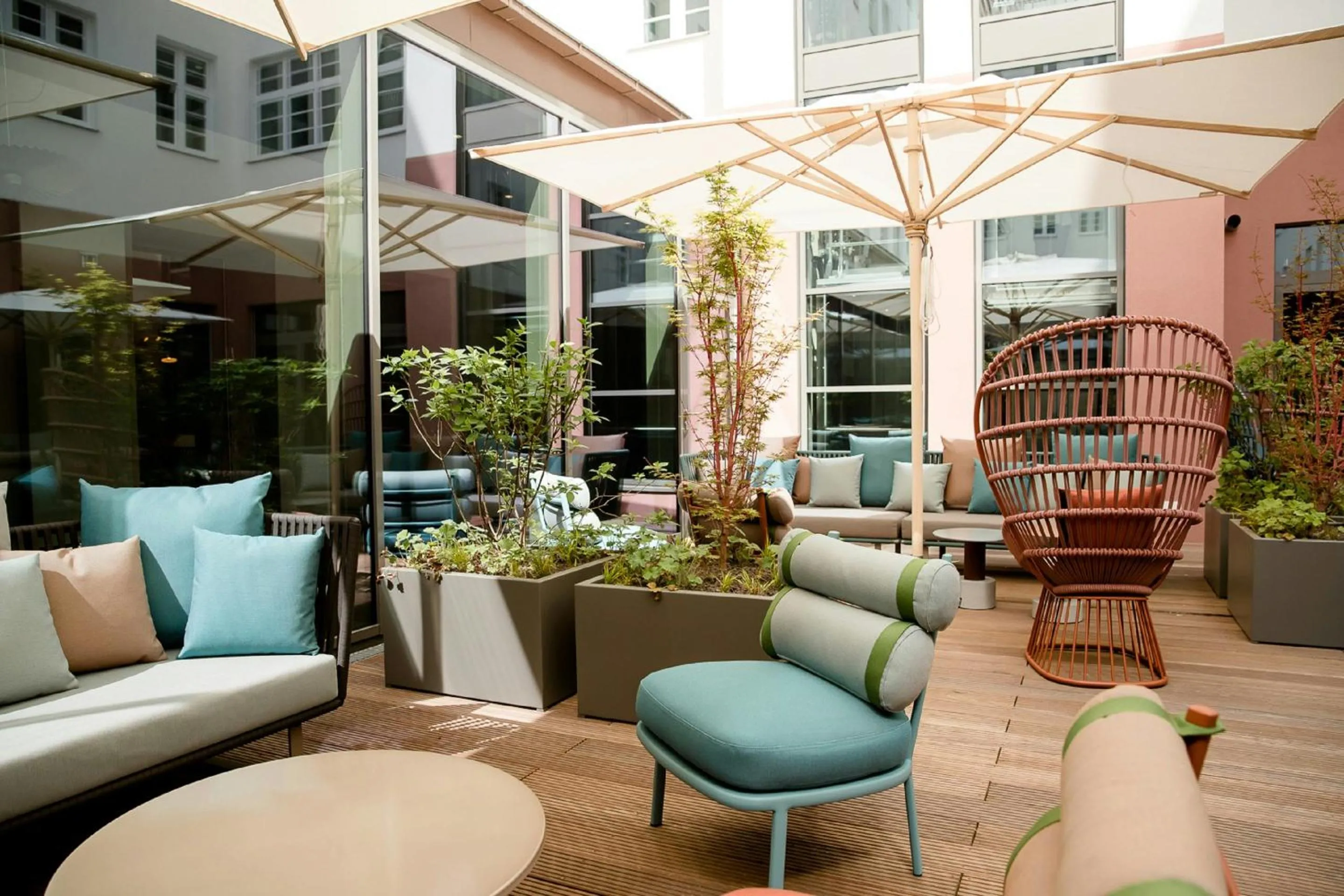 Balcony/Terrace in Motel One Hannover-Oper