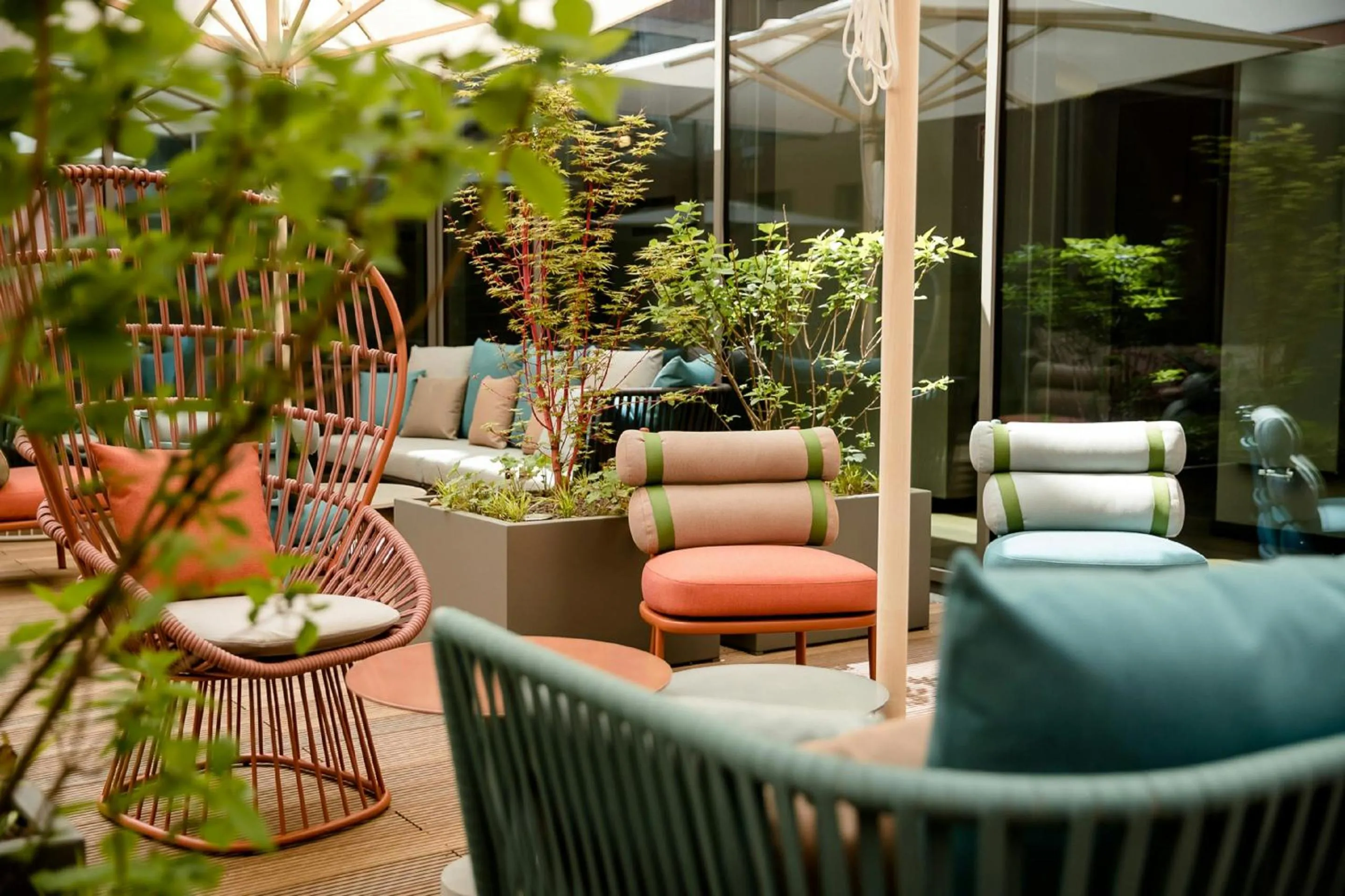Balcony/Terrace in Motel One Hannover-Oper