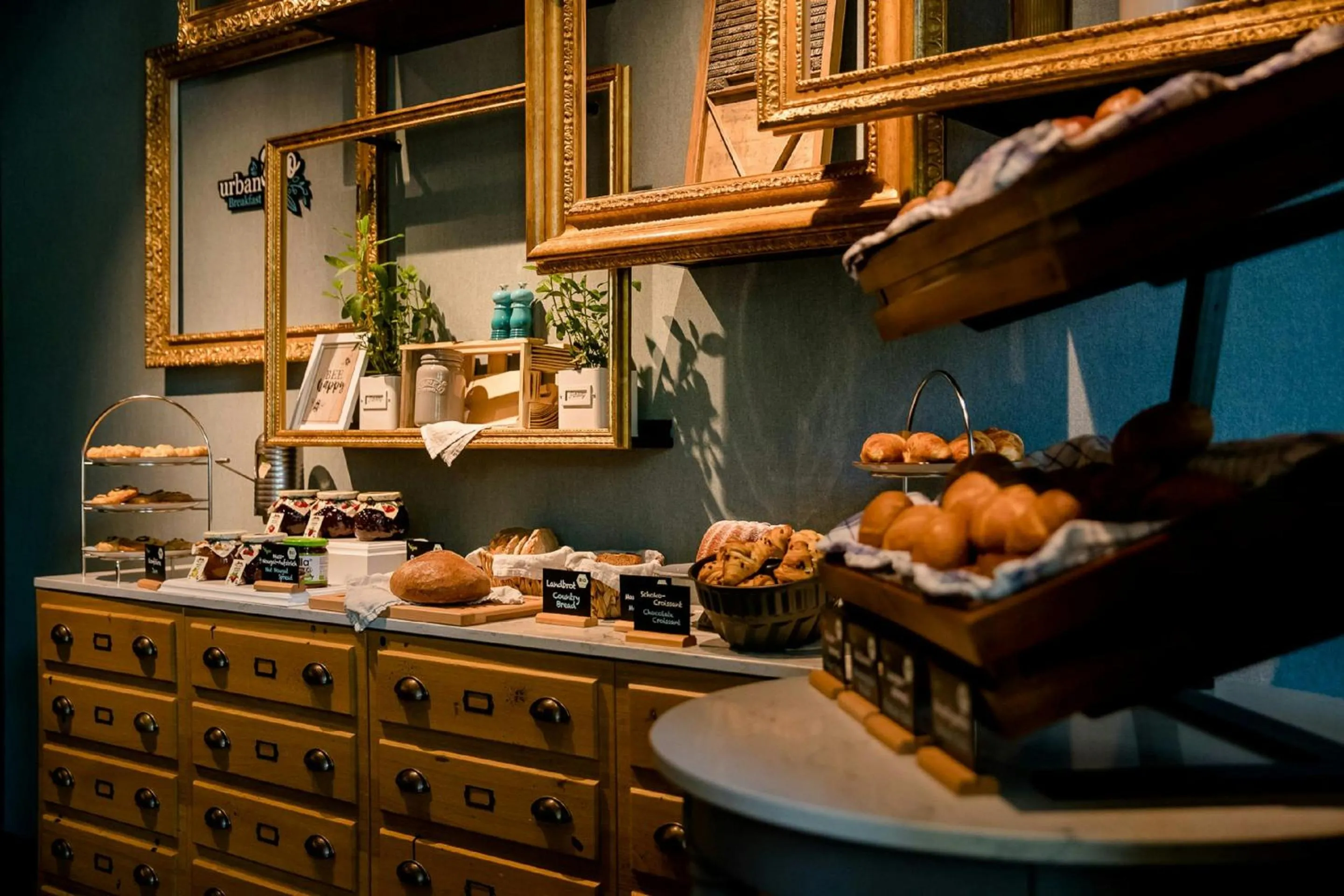 Buffet breakfast in Motel One Hannover-Oper