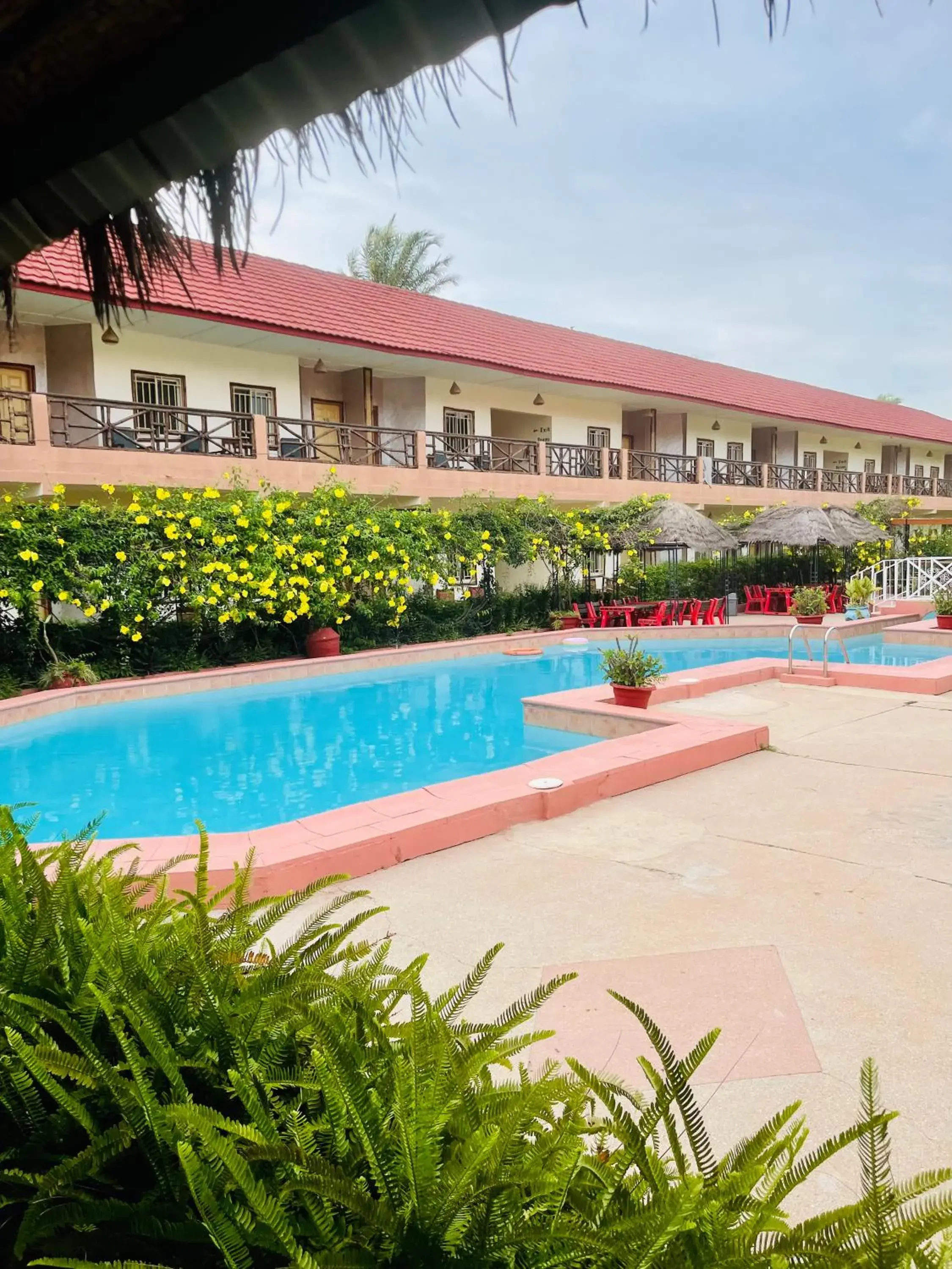 Pool view in Bamboo Garden Hotel Pool view in Bamboo Garden Hotel