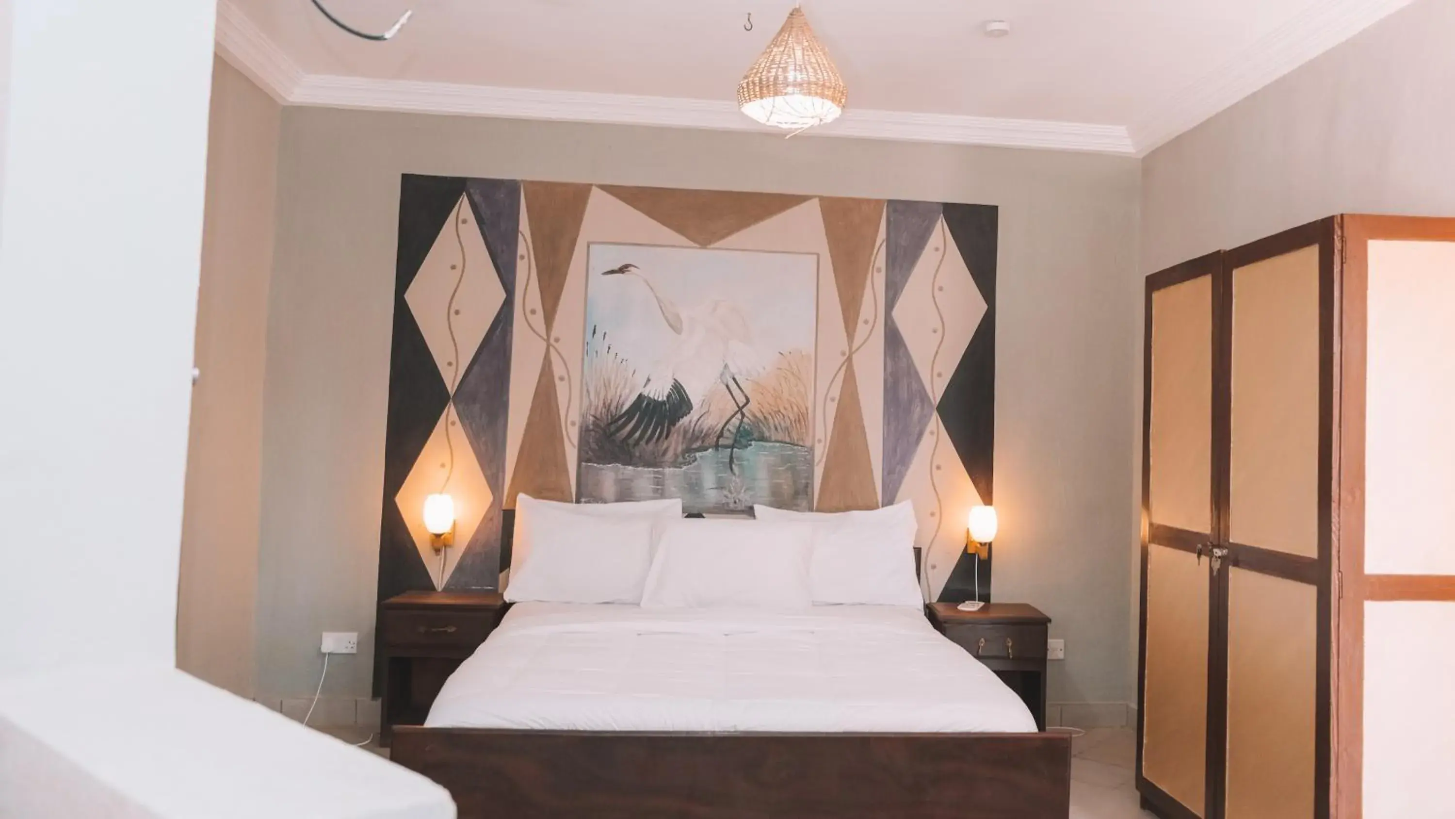 Bed in Bamboo Garden Hotel Bed in Bamboo Garden Hotel