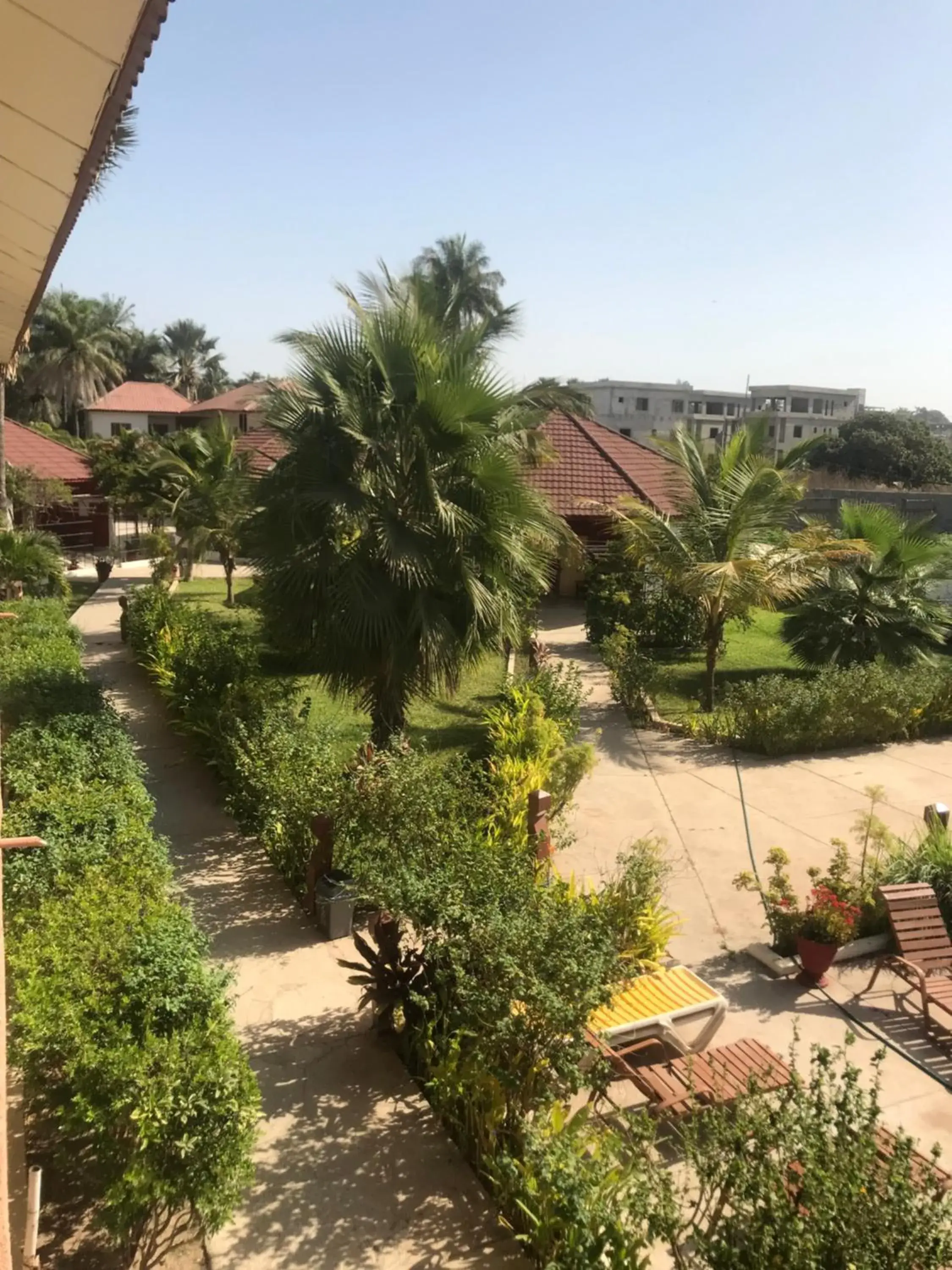 Garden view in Bamboo Garden Hotel Garden view in Bamboo Garden Hotel