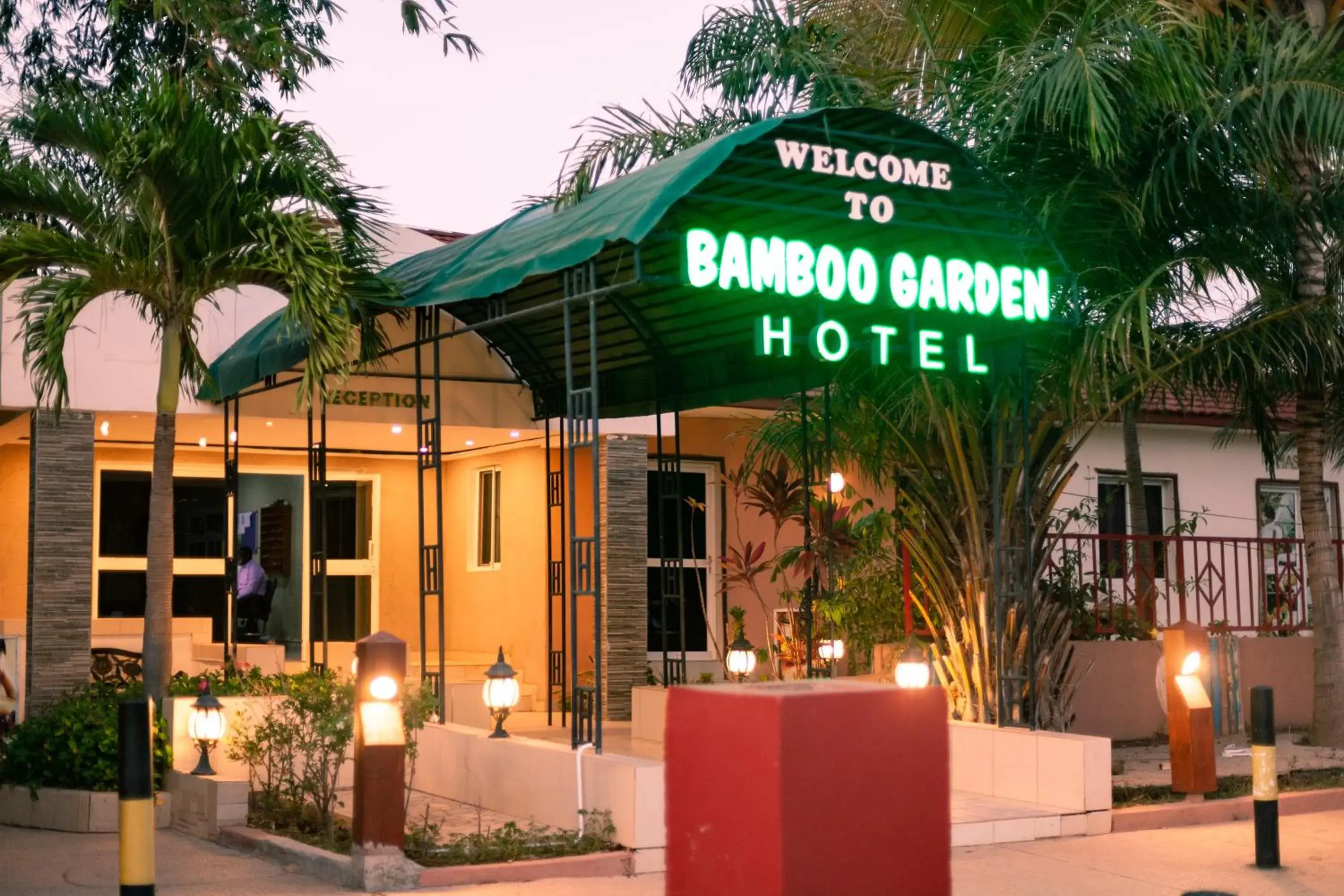 Facade/entrance in Bamboo Garden Hotel Facade/entrance in Bamboo Garden Hotel