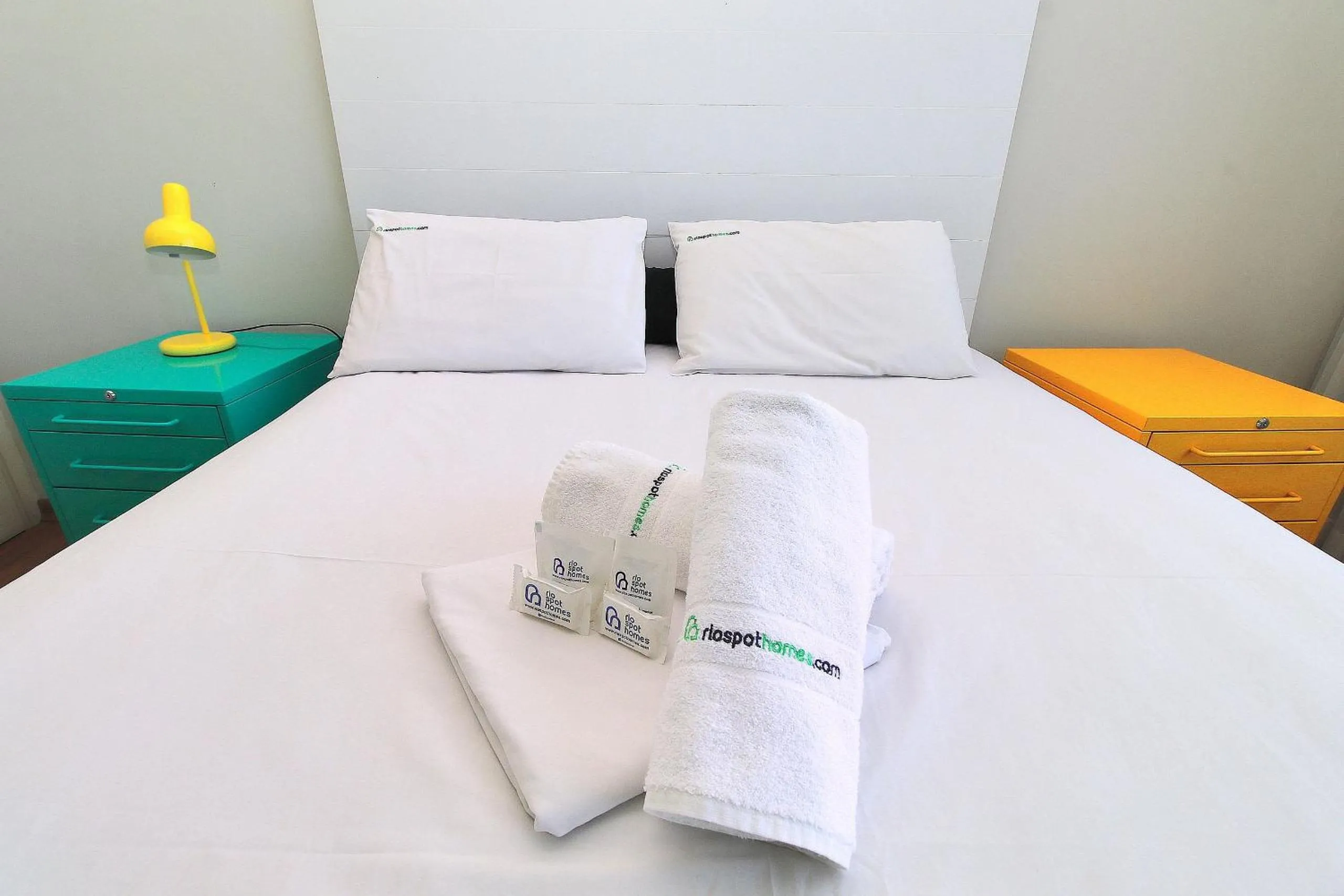 Decorative detail, Bed in Rio Spot Homes T037 Ocean View