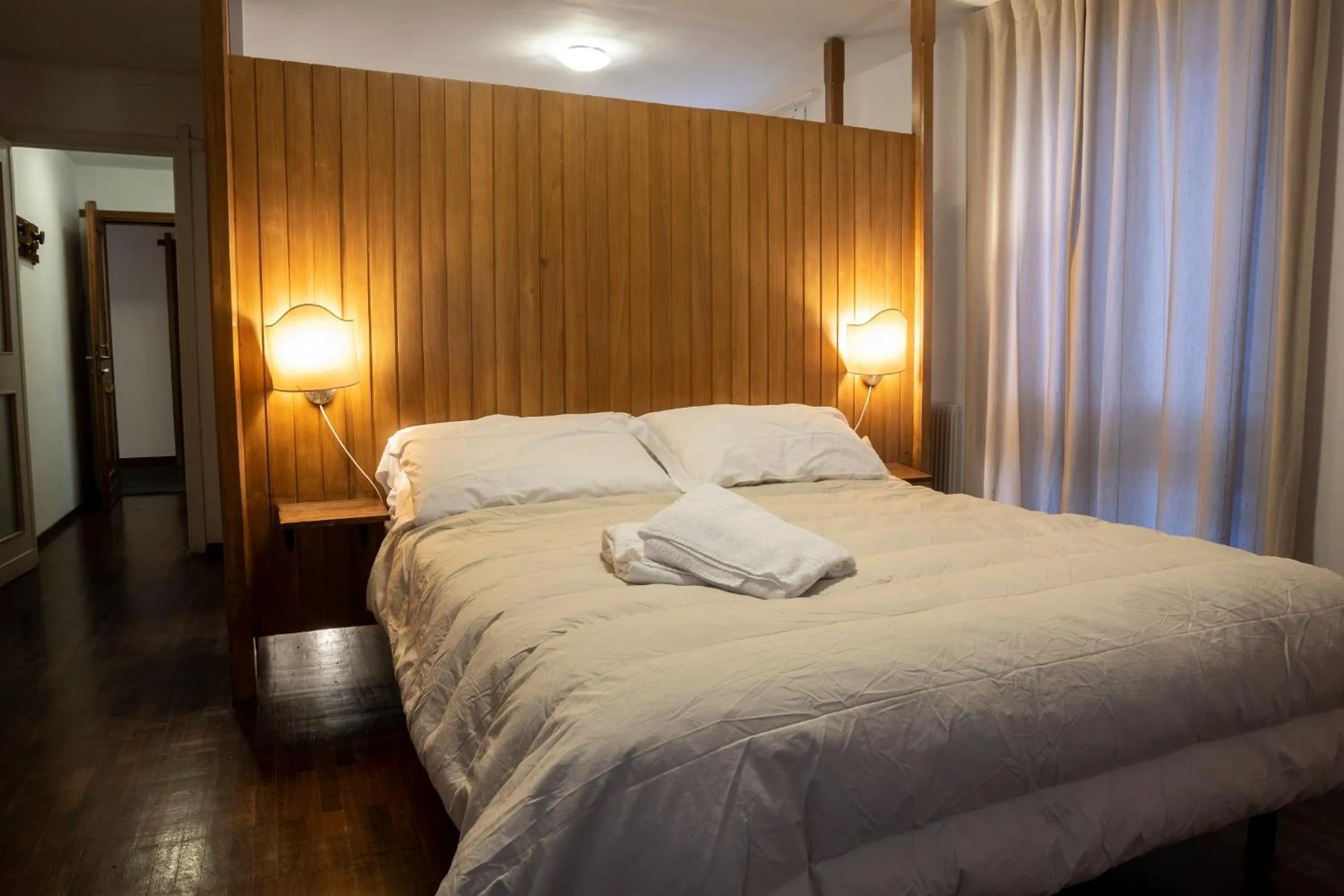 Bed in Hotel Hermitage