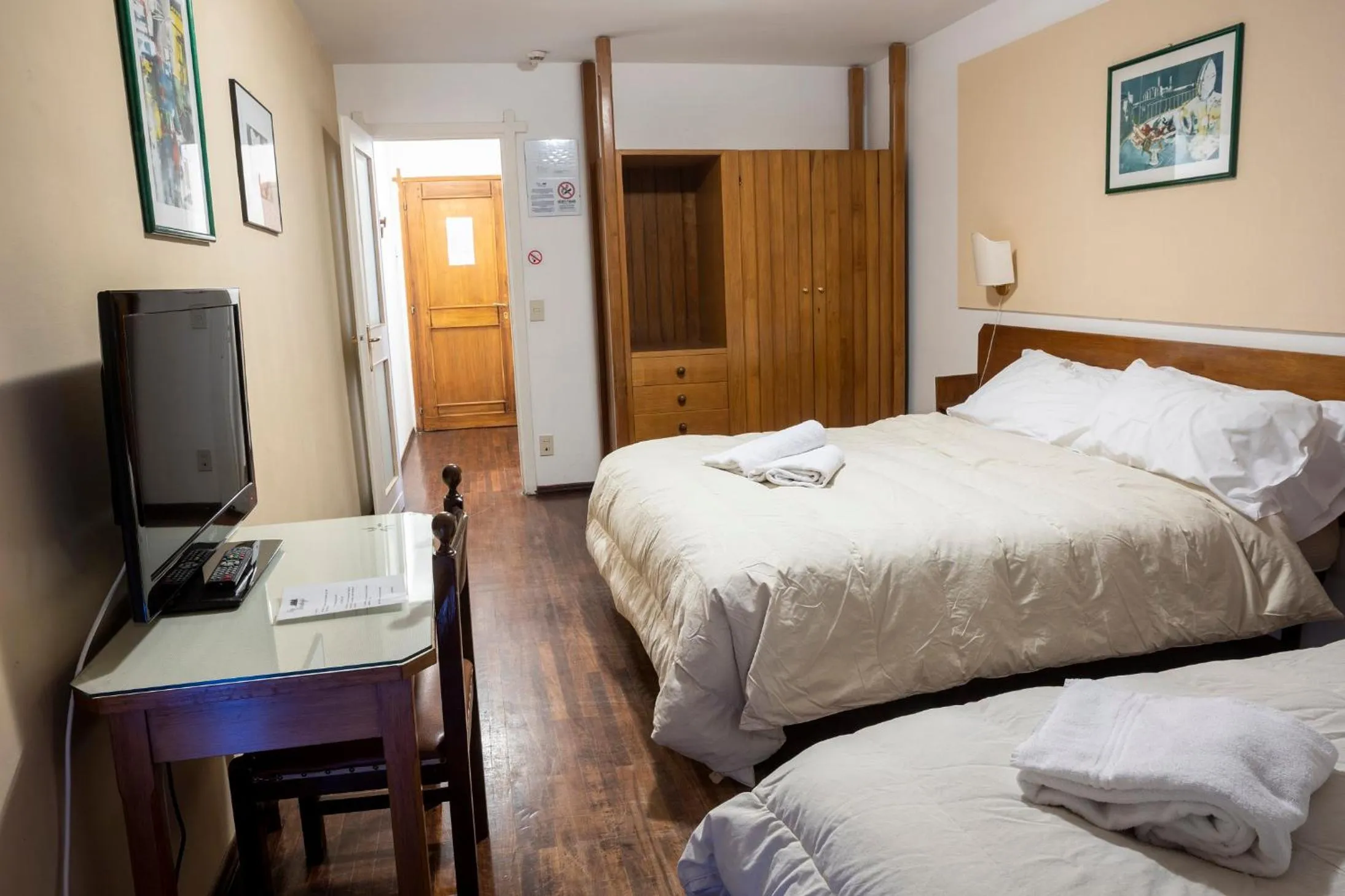 TV and multimedia, Bed in Hotel Hermitage