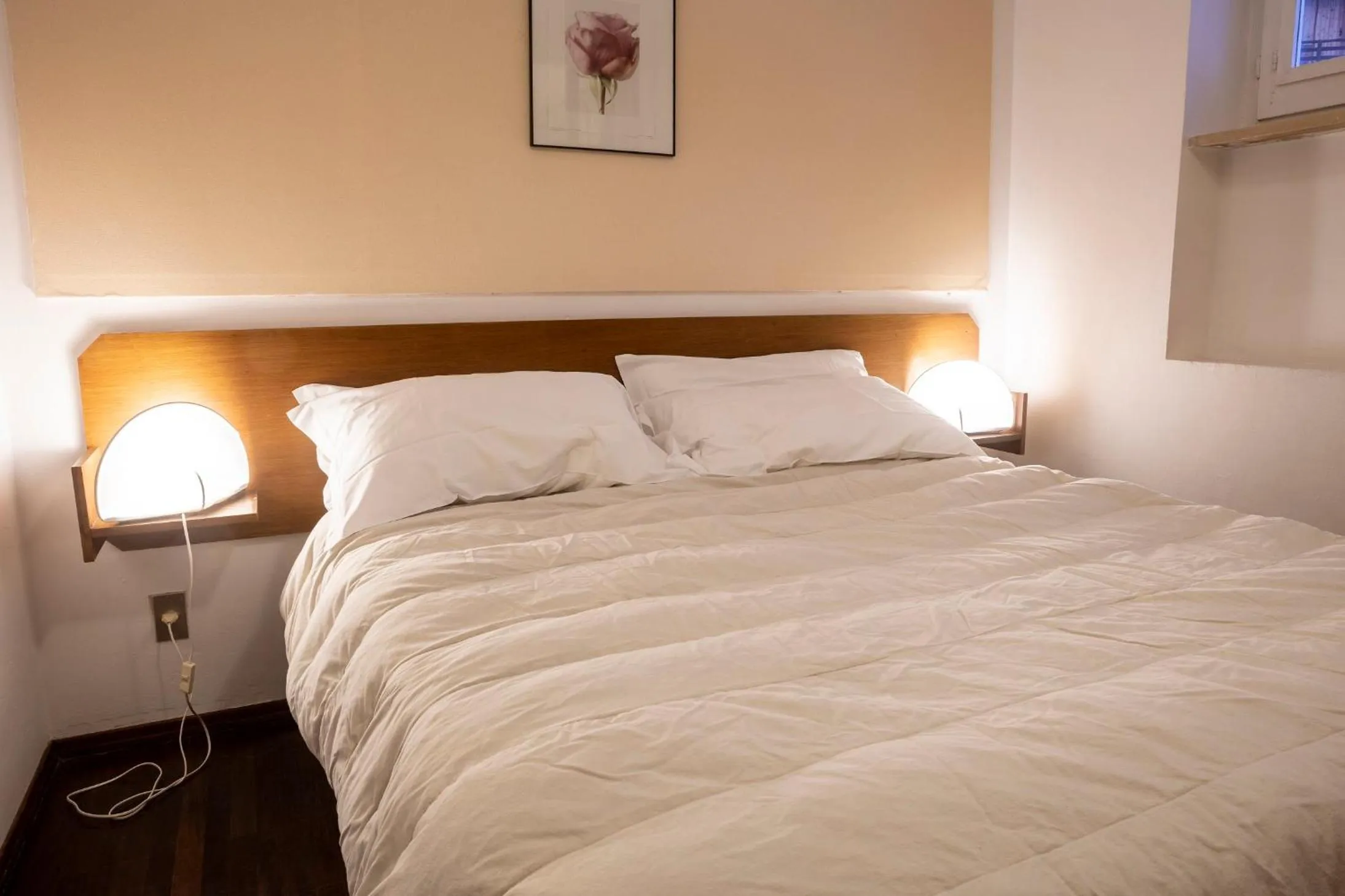 Bed in Hotel Hermitage