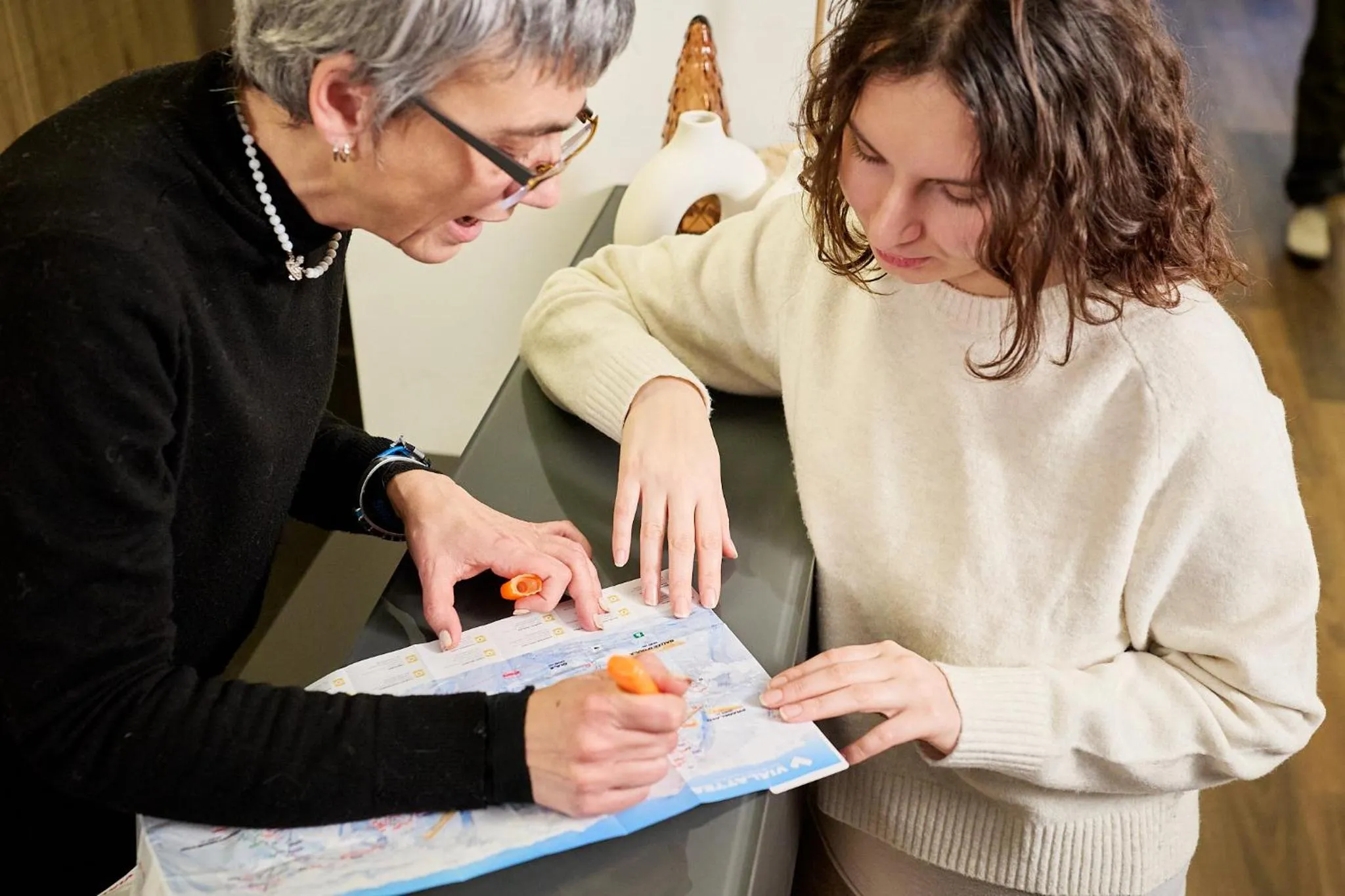 concierge in Hotel Hermitage