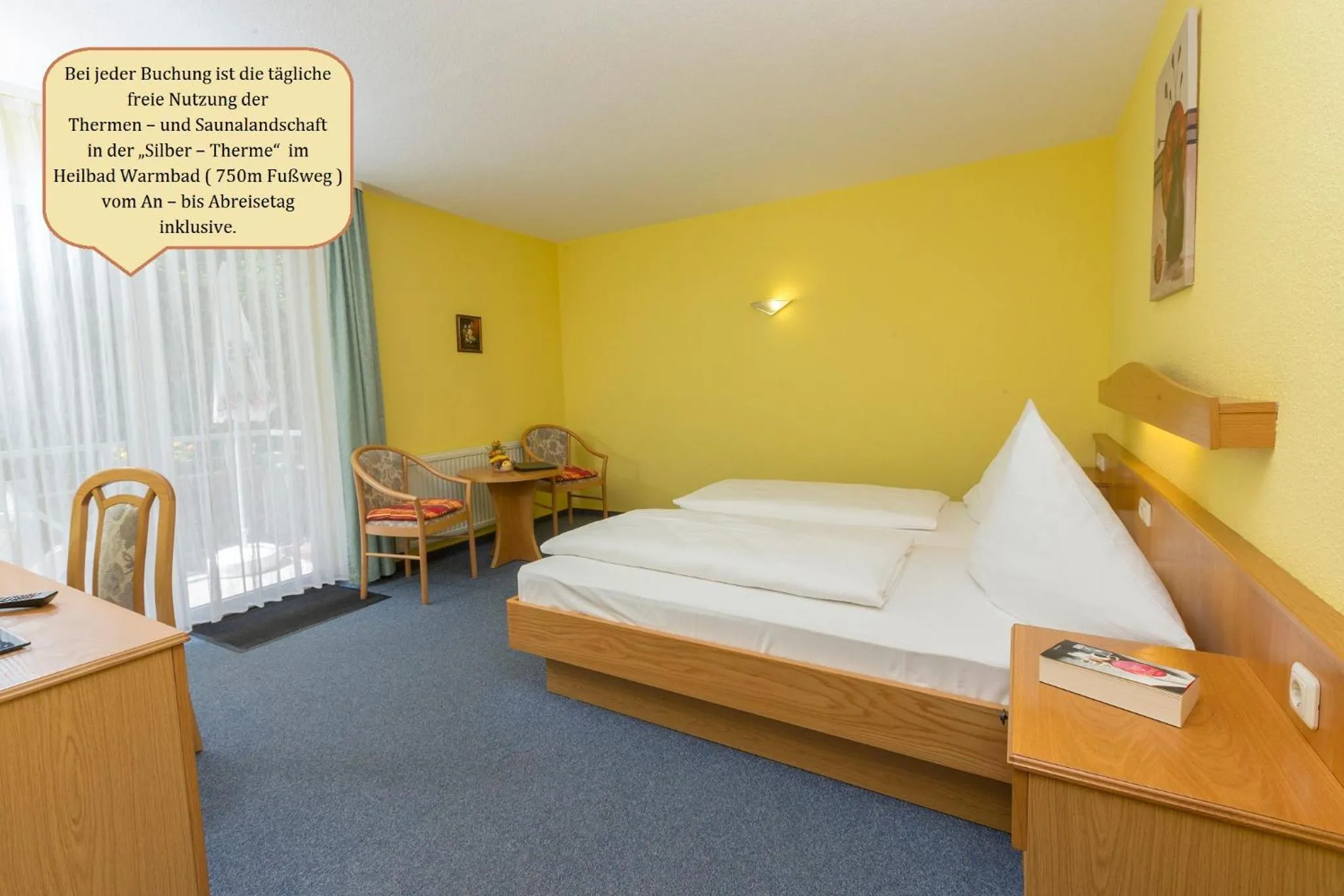 Photo of the whole room, Bed in Hotel Waldmühle