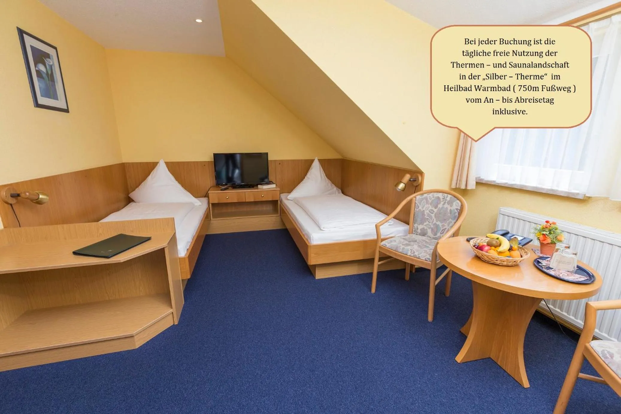 Photo of the whole room in Hotel Waldmühle