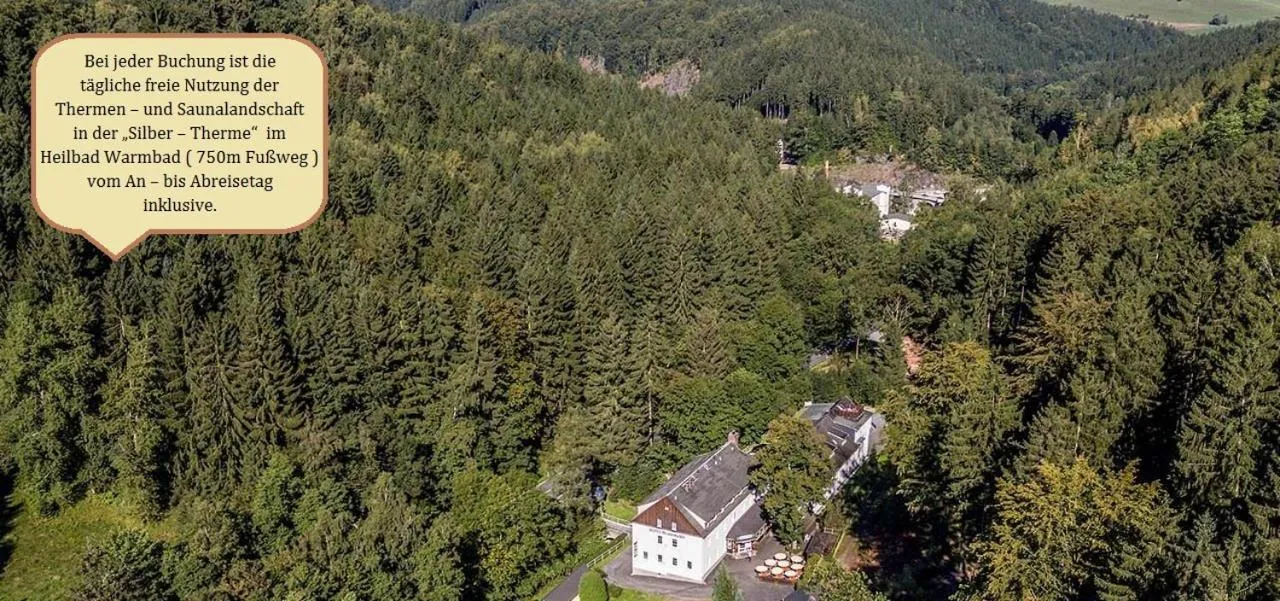 Bird's eye view in Hotel Waldmühle