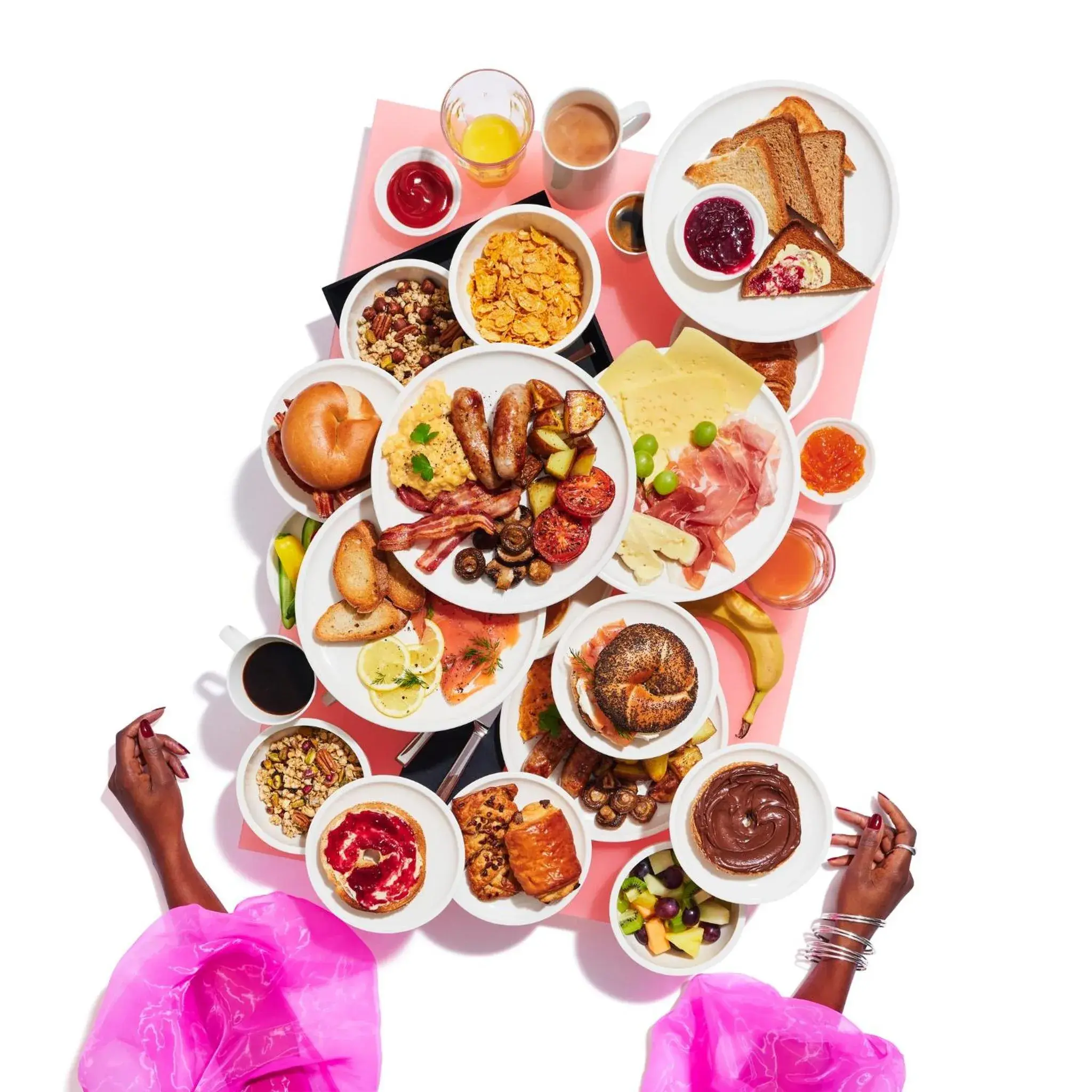 Buffet breakfast in citizenM Washington DC NoMa Buffet breakfast in citizenM Washington DC NoMa