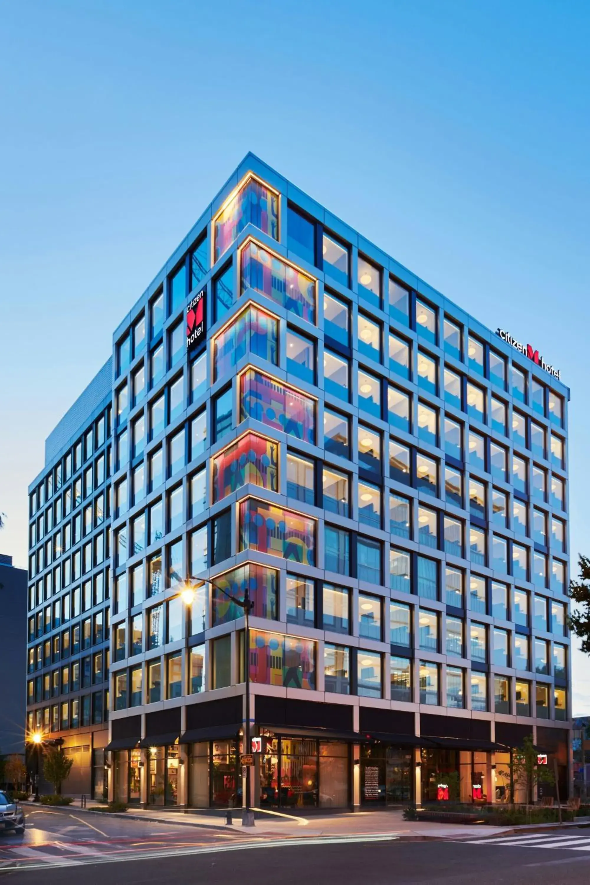 View (from property/room) in citizenM Washington DC NoMa View (from property/room) in citizenM Washington DC NoMa