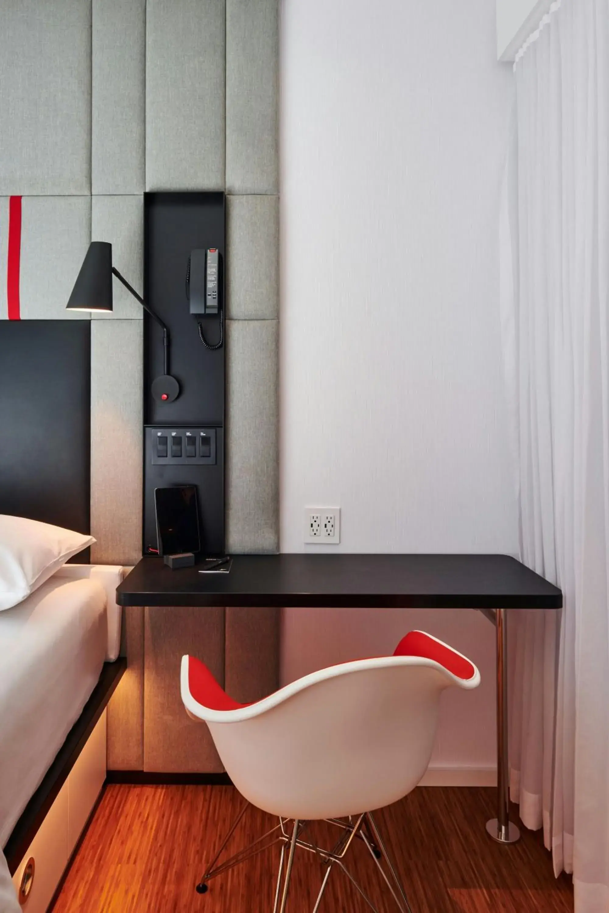 Bedroom, Bed in citizenM Washington DC NoMa Bedroom, Bed in citizenM Washington DC NoMa