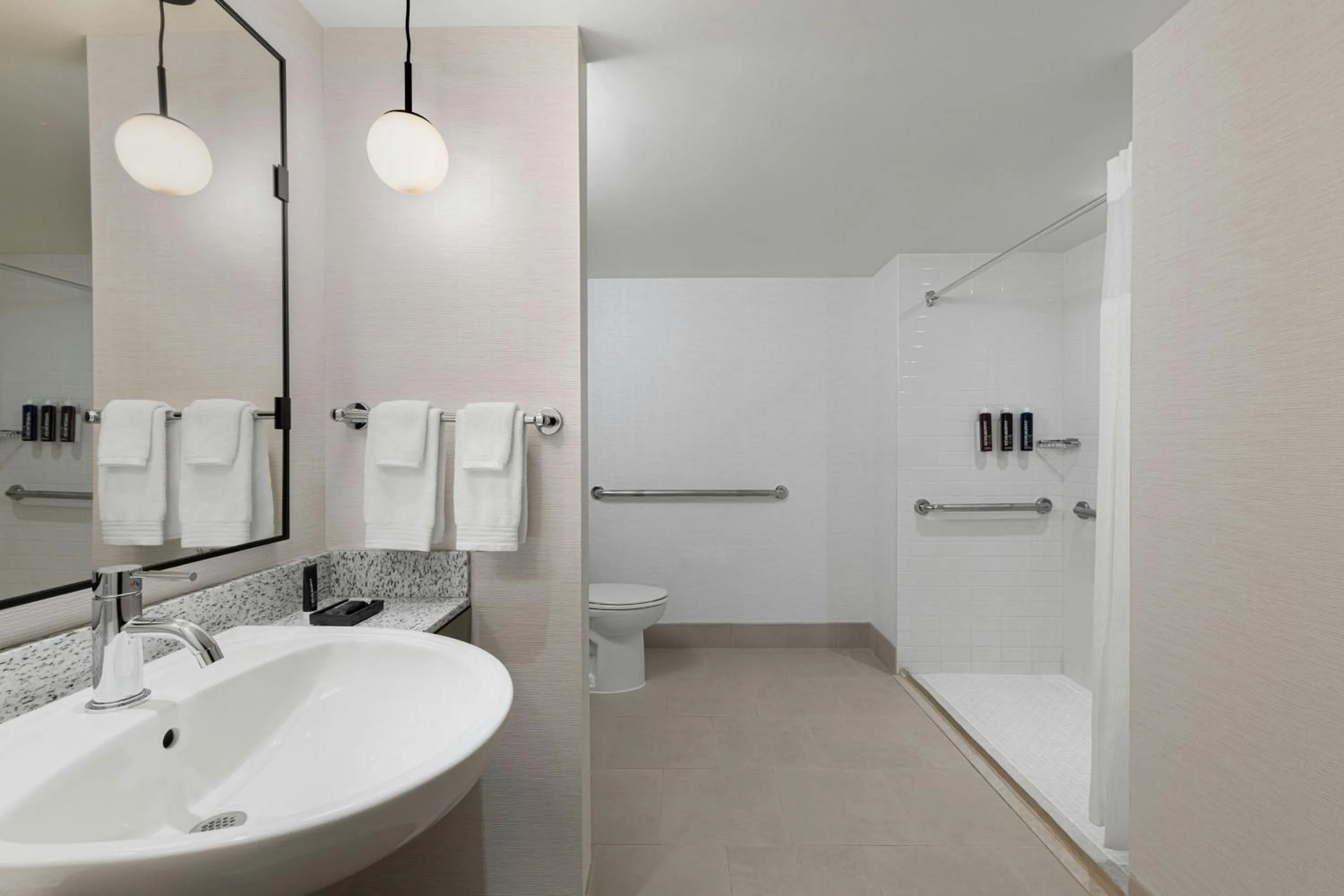 Bathroom in Renaissance Boston Seaport District