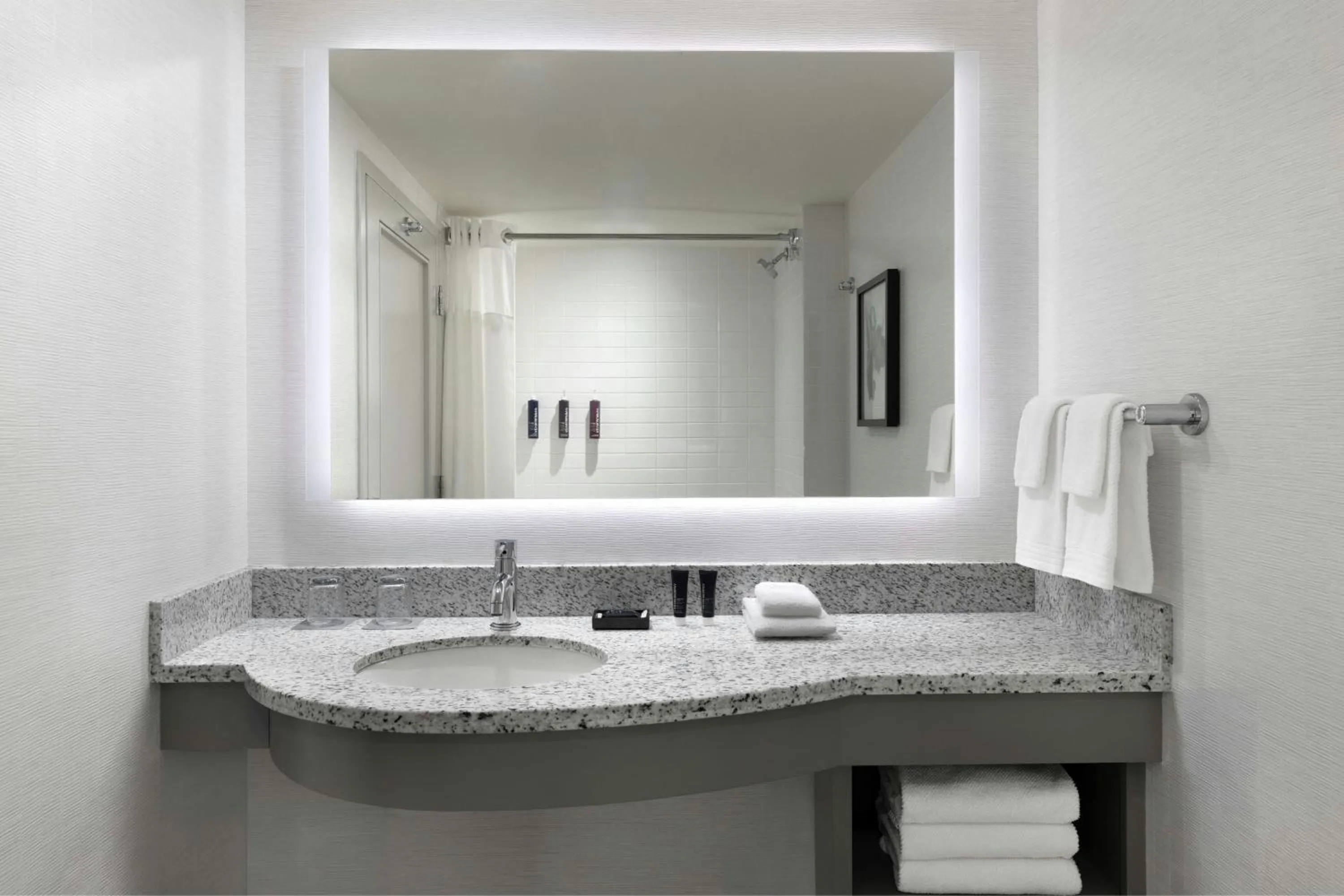 Bathroom in Renaissance Boston Seaport District