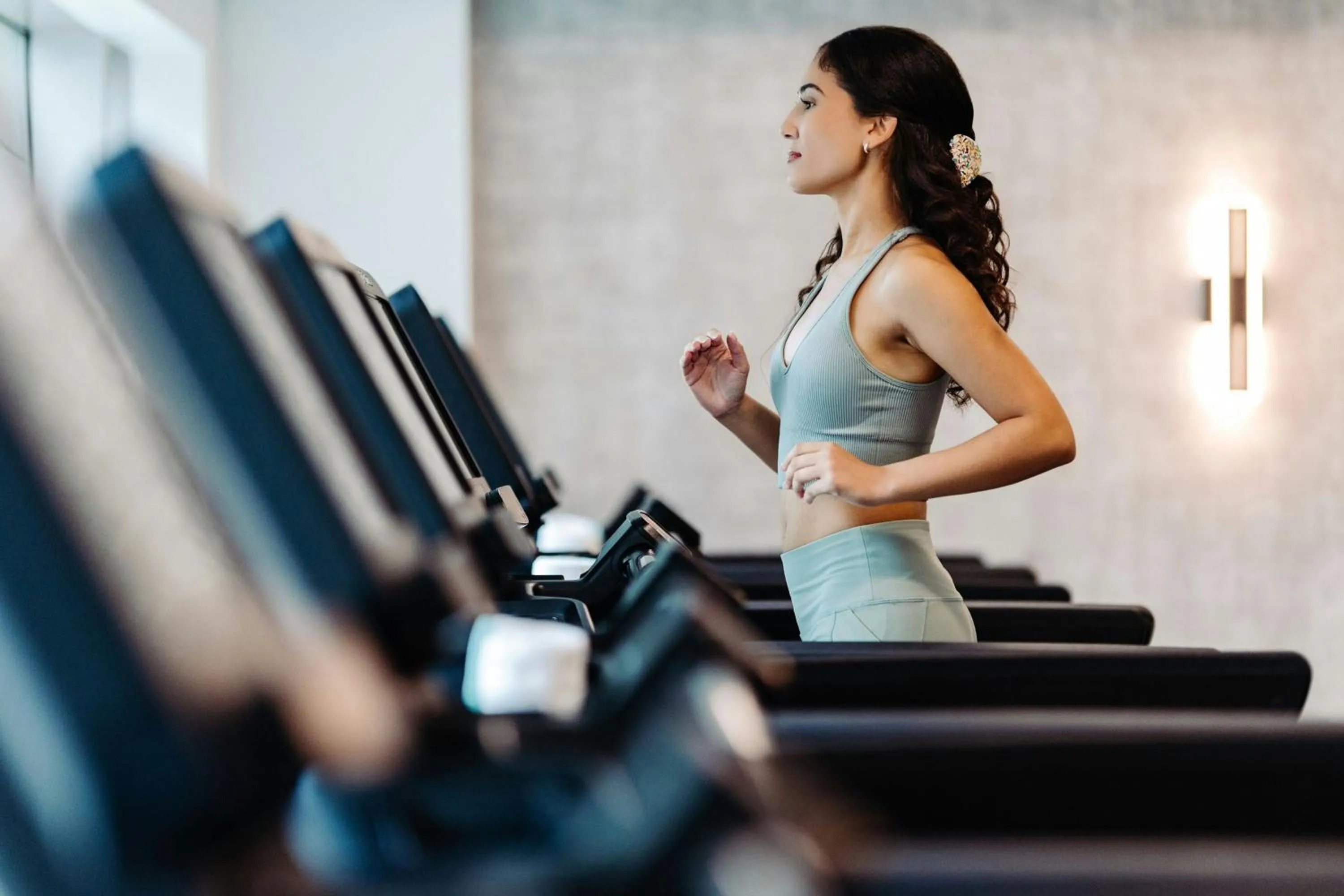 Fitness centre/facilities in Renaissance Boston Seaport District