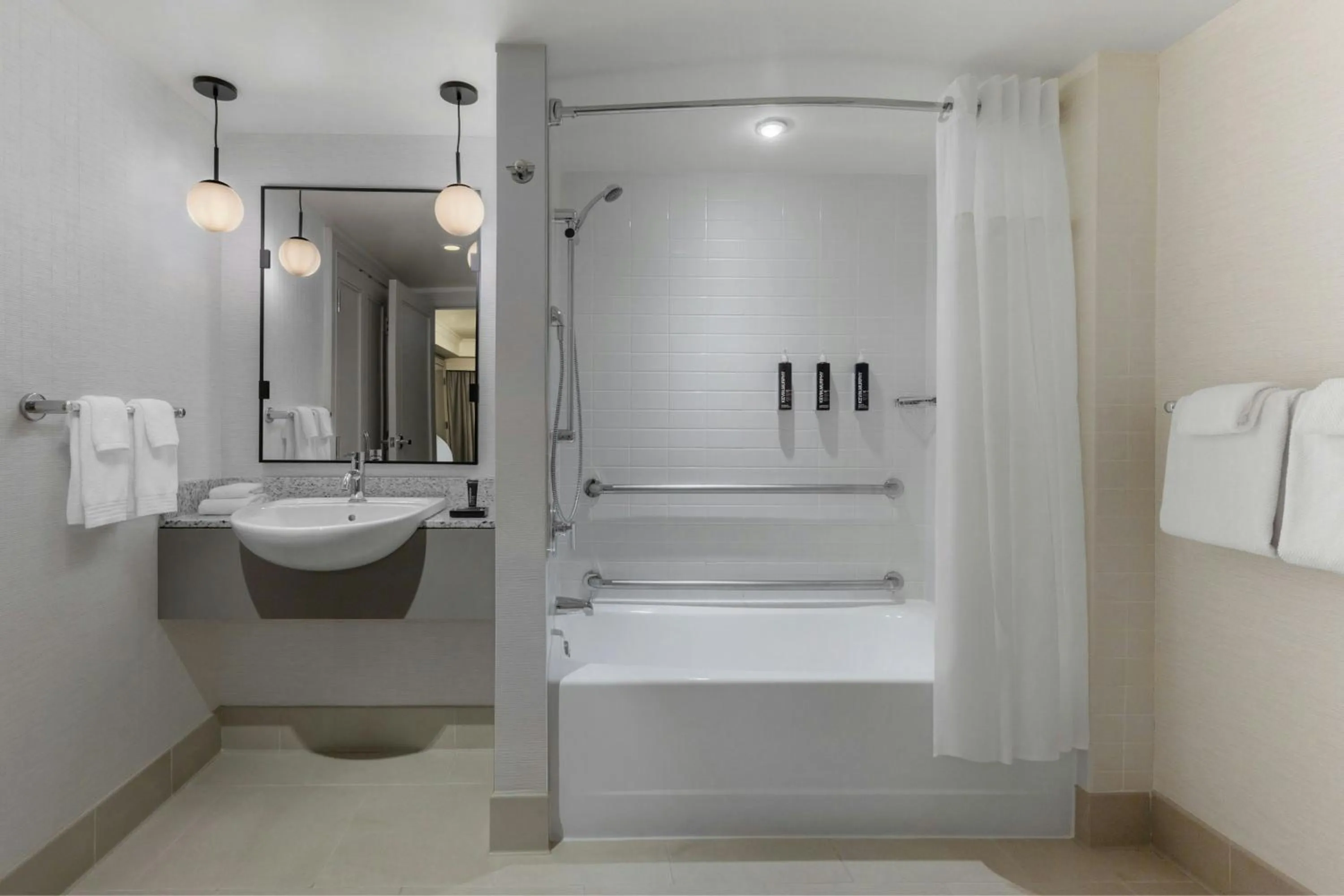 Bathroom in Renaissance Boston Seaport District