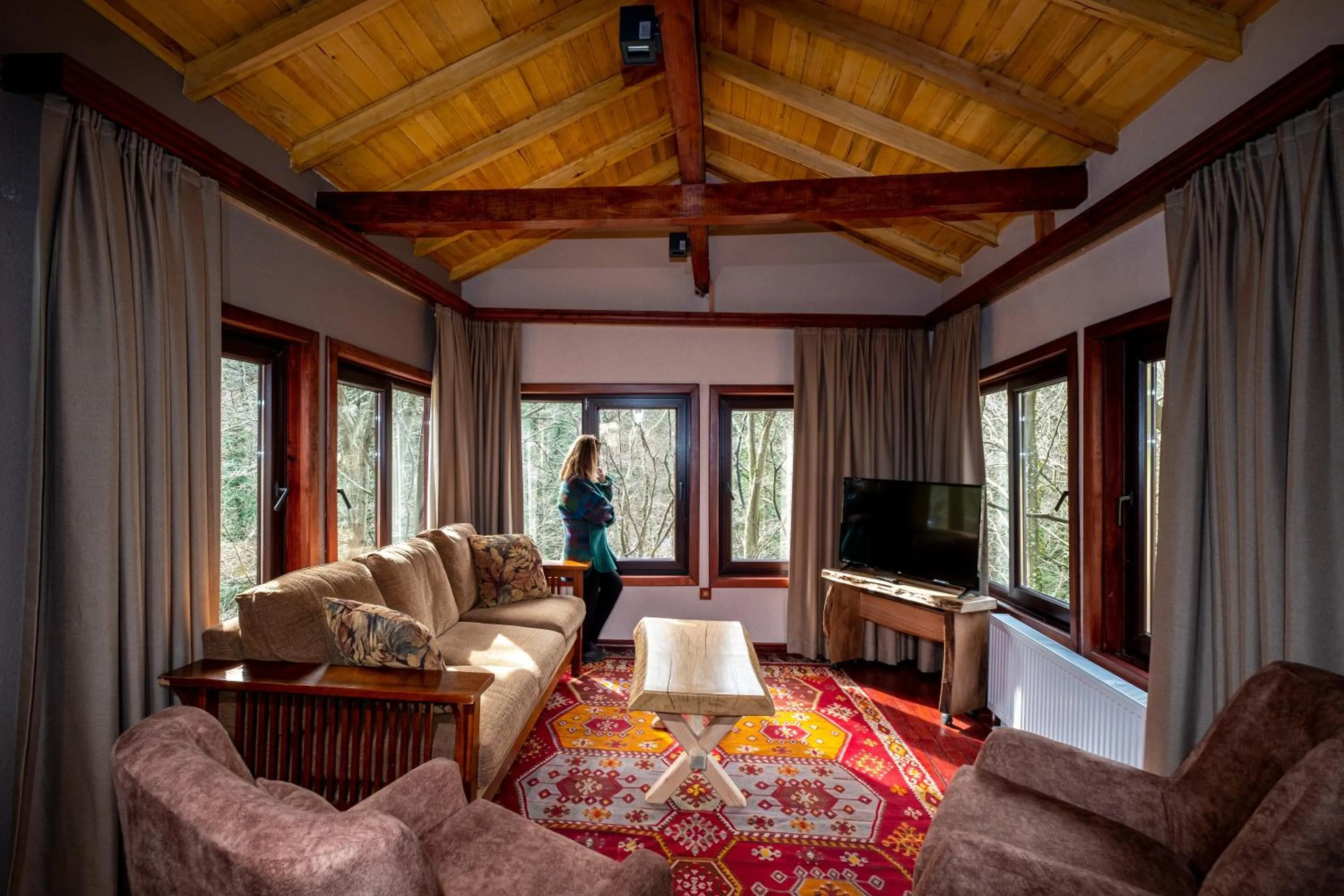 Living room in The Canyon Kartepe and Restoran