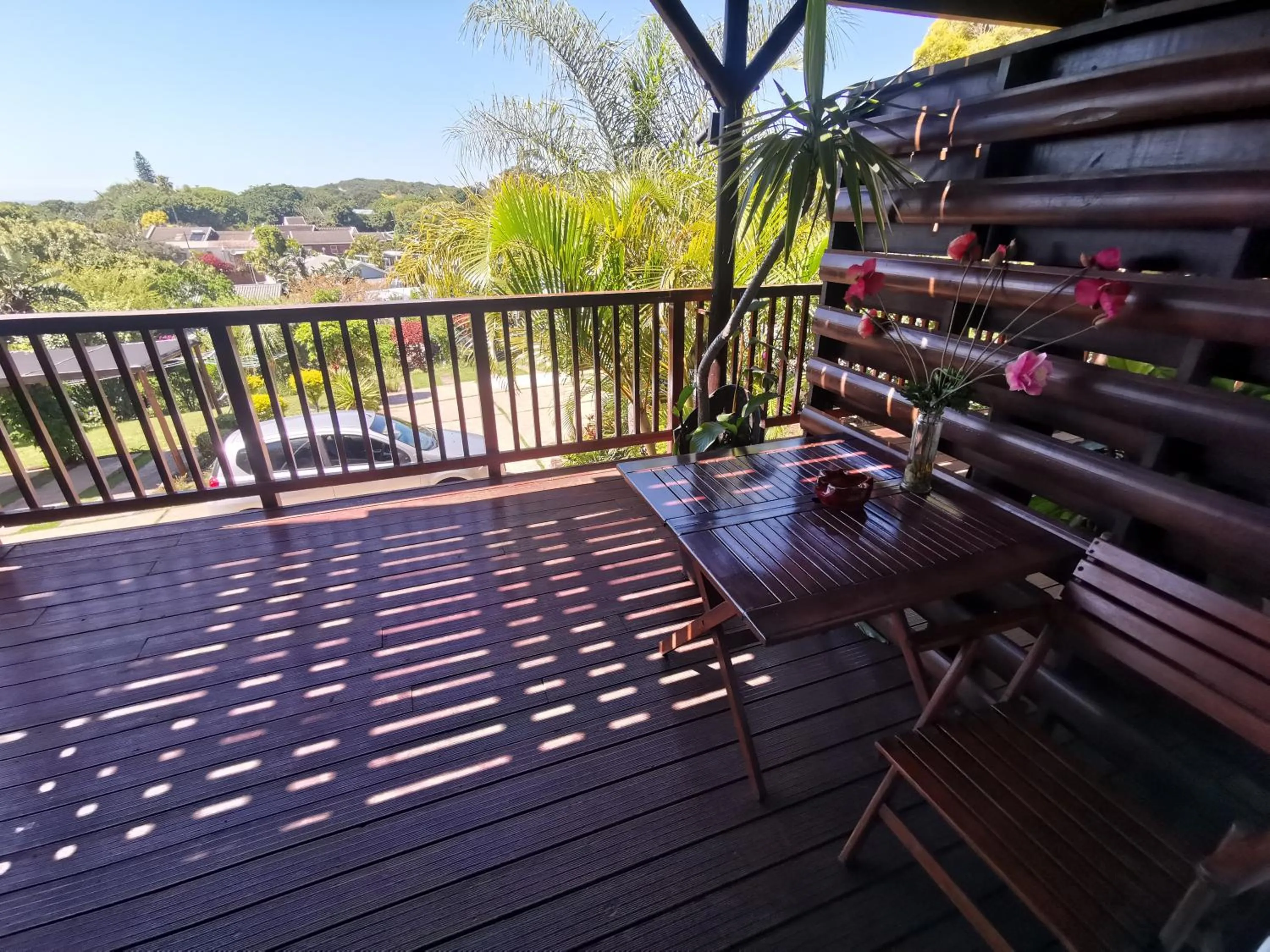 Balcony/Terrace in THE THATCH HIDE