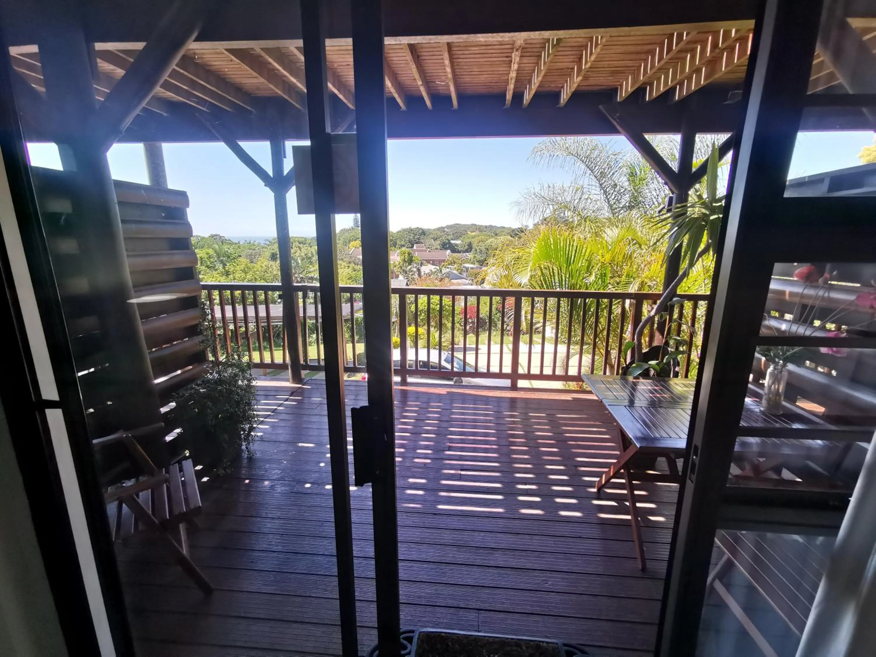 Balcony/Terrace in THE THATCH HIDE