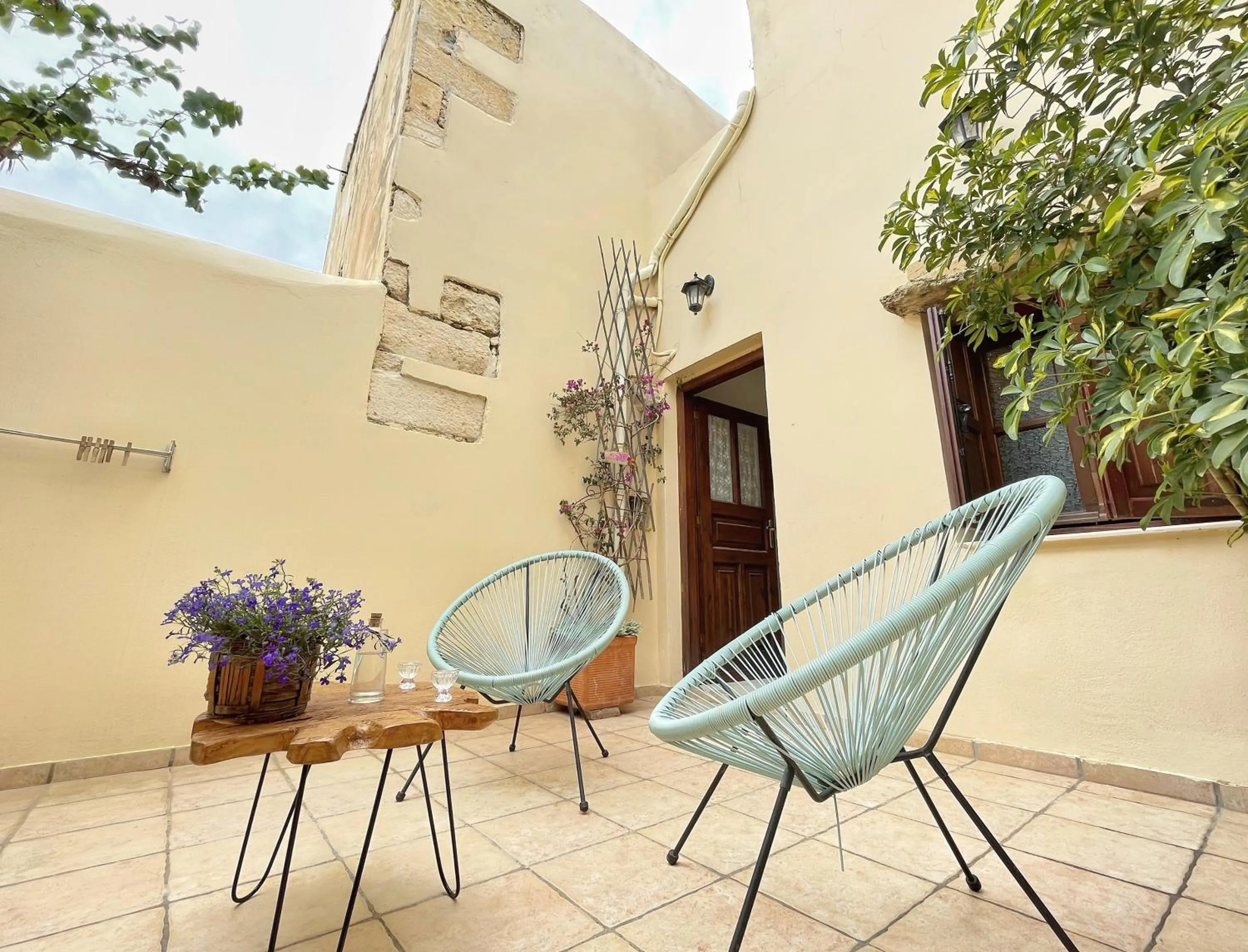 Patio in Four Seasons of Bliss at Sohora Hotel