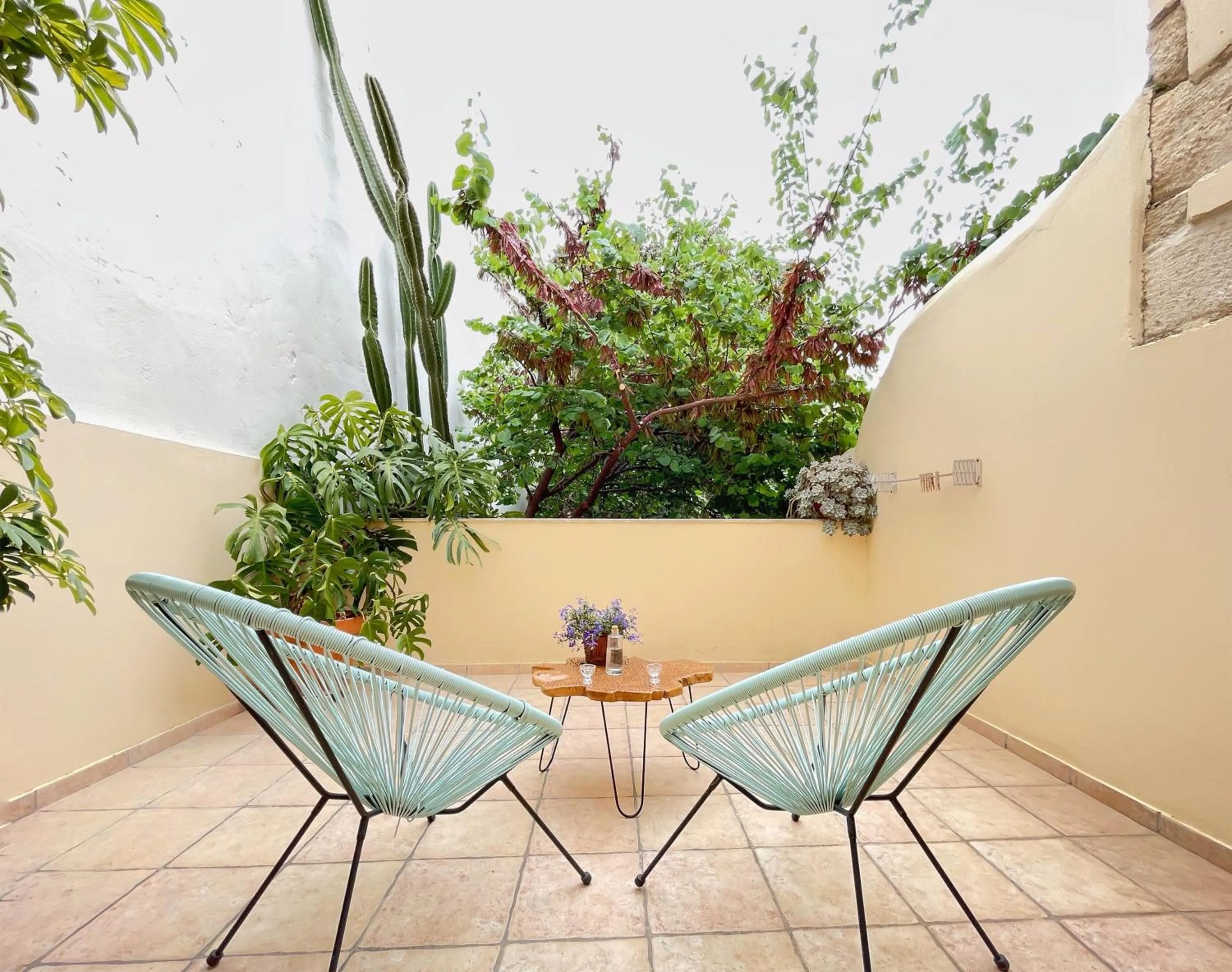 Patio in Four Seasons of Bliss at Sohora Hotel