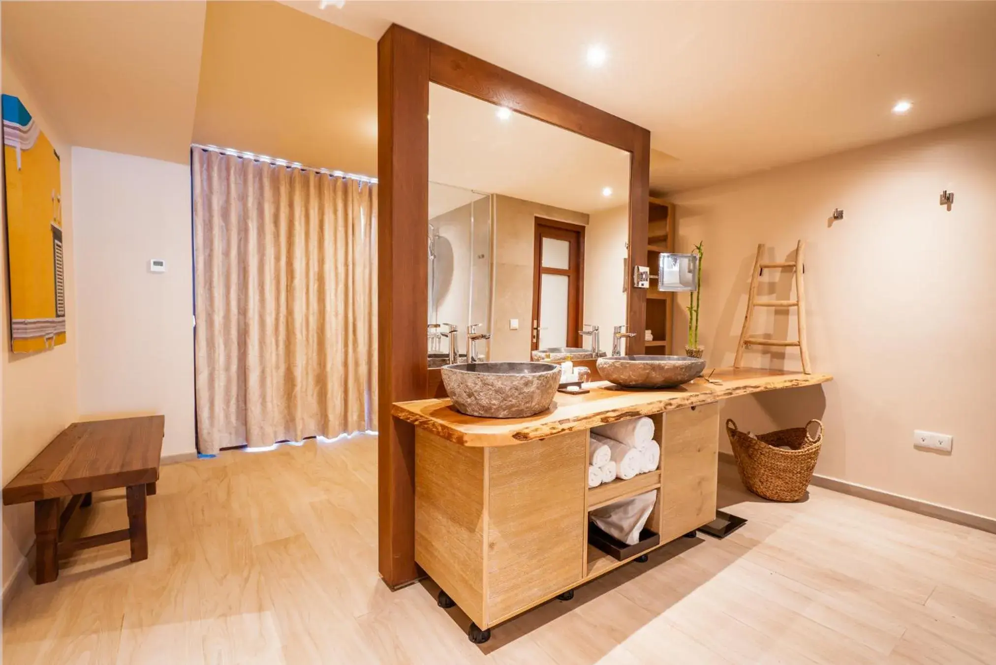 Master Suite with Pool View Queen Beds in Zoetry Curacao Master Suite with Pool View Queen Beds in Zoetry Curacao