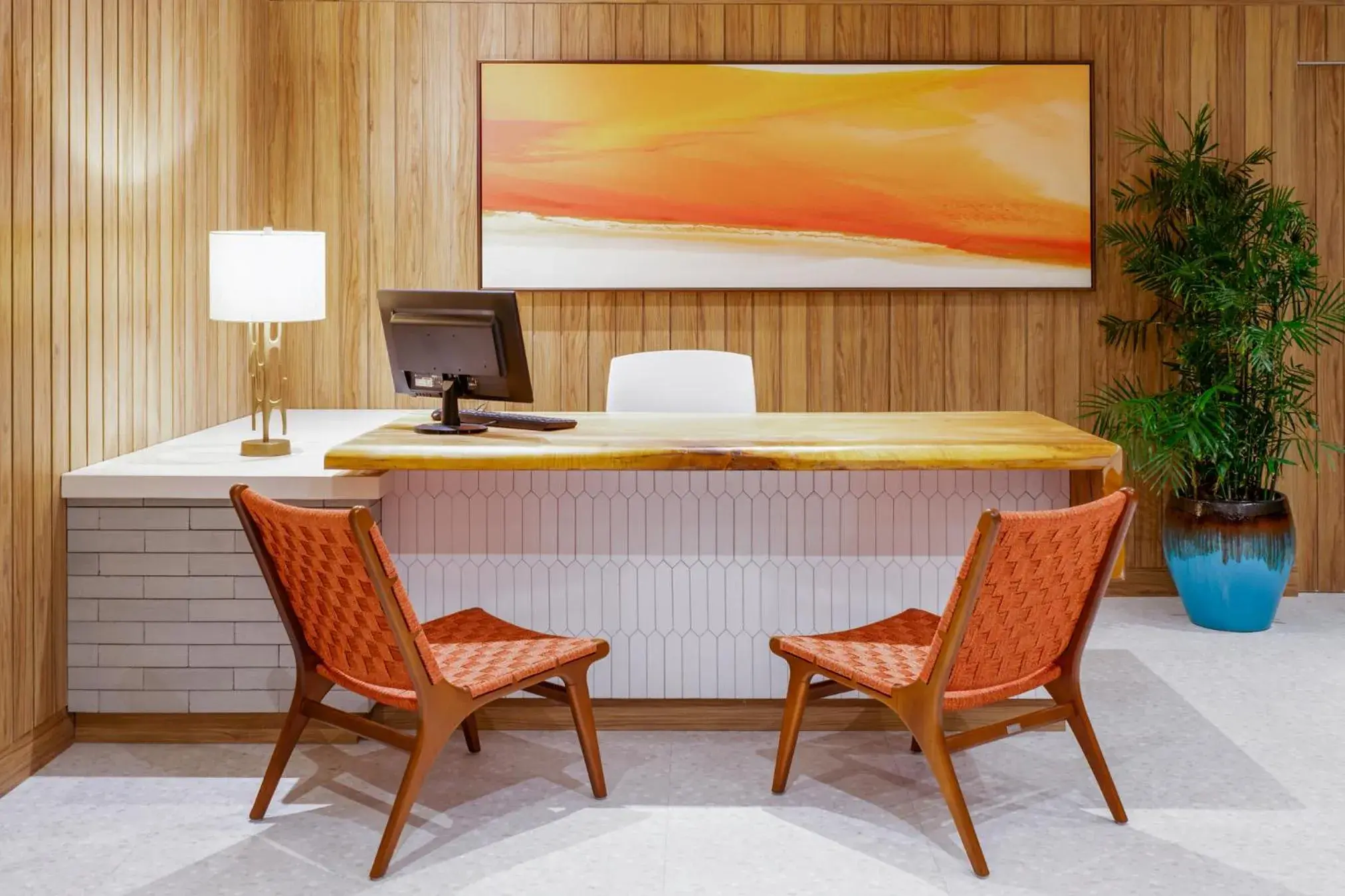 Lobby or reception in Zoetry Curacao Lobby or reception in Zoetry Curacao