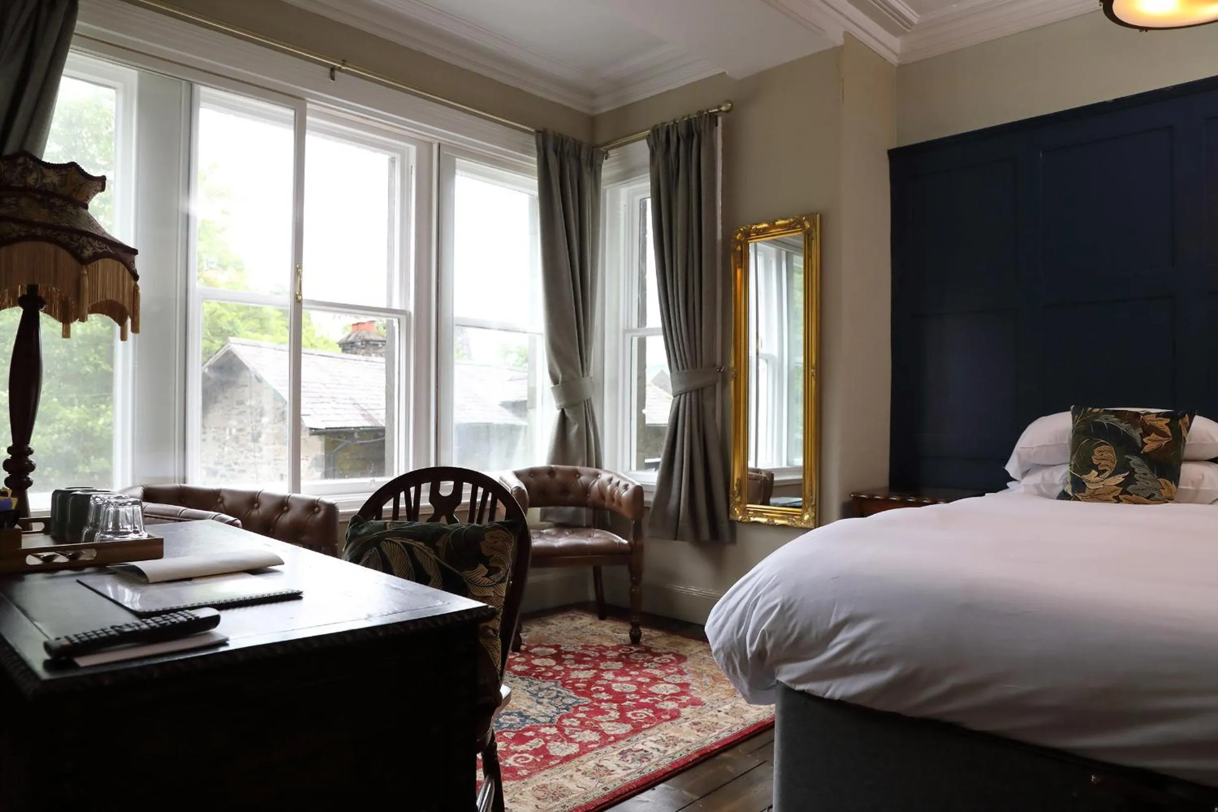 Bedroom, Bed in Pont Y Pair Inn