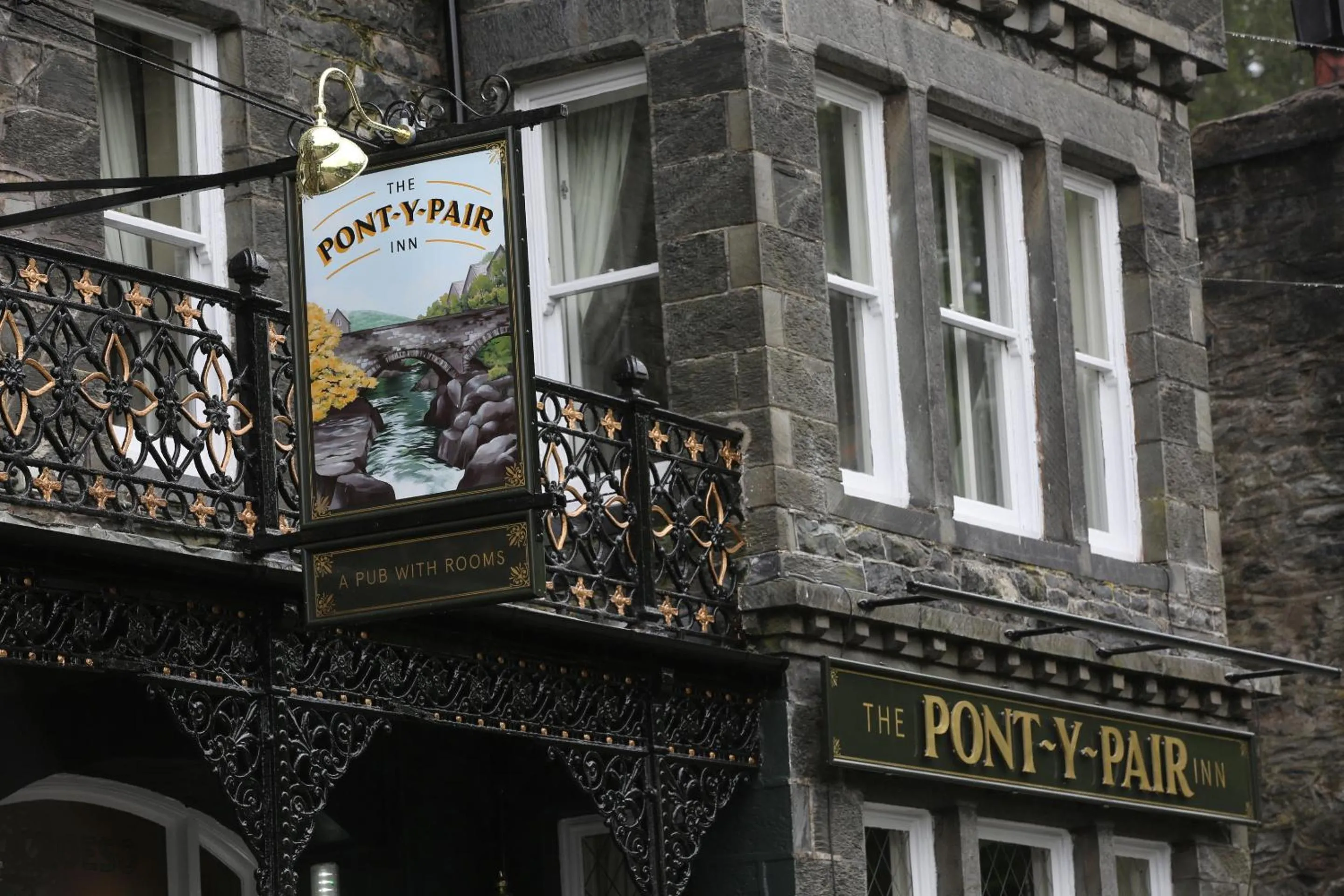 Property building in Pont Y Pair Inn