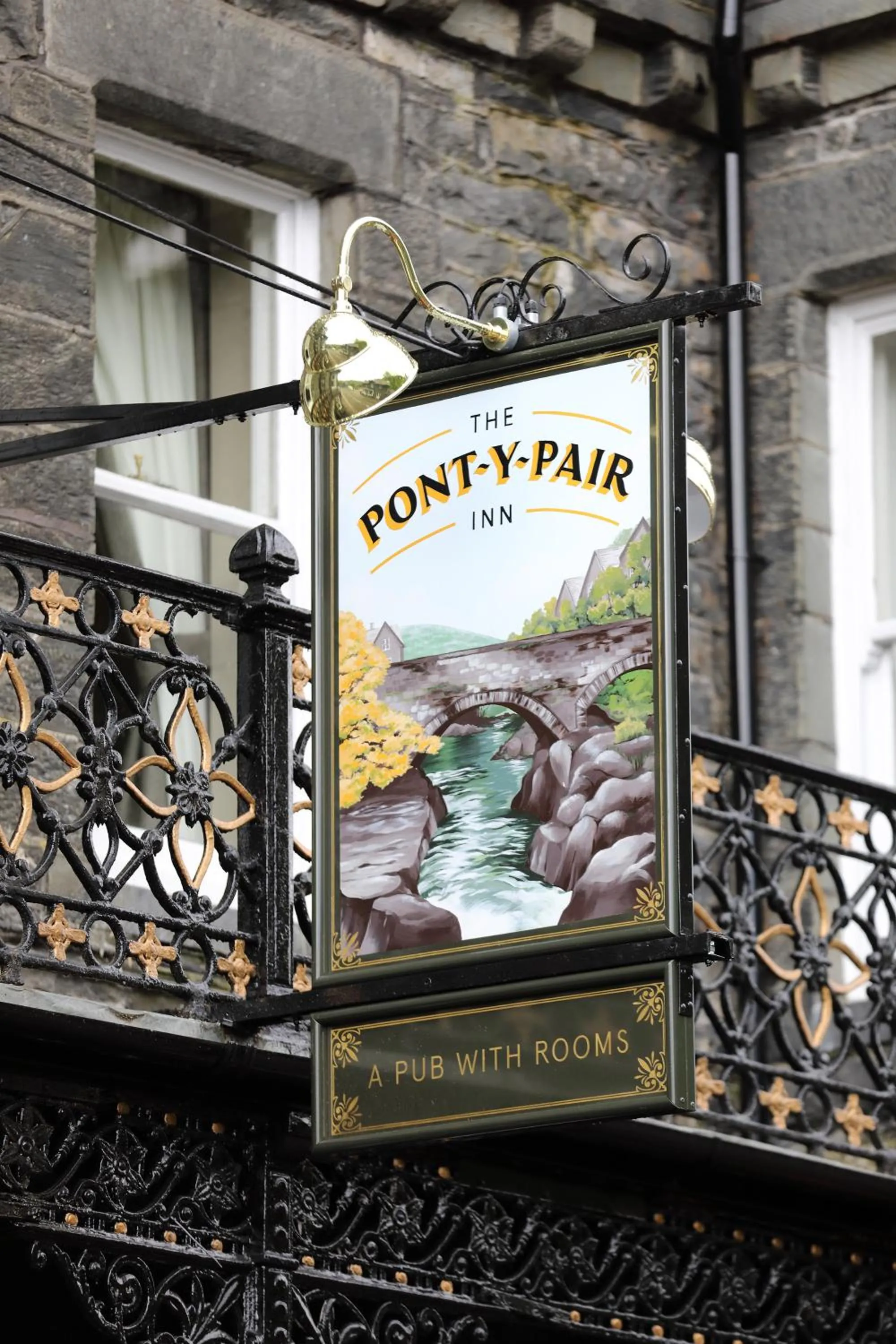 Lounge or bar in Pont Y Pair Inn