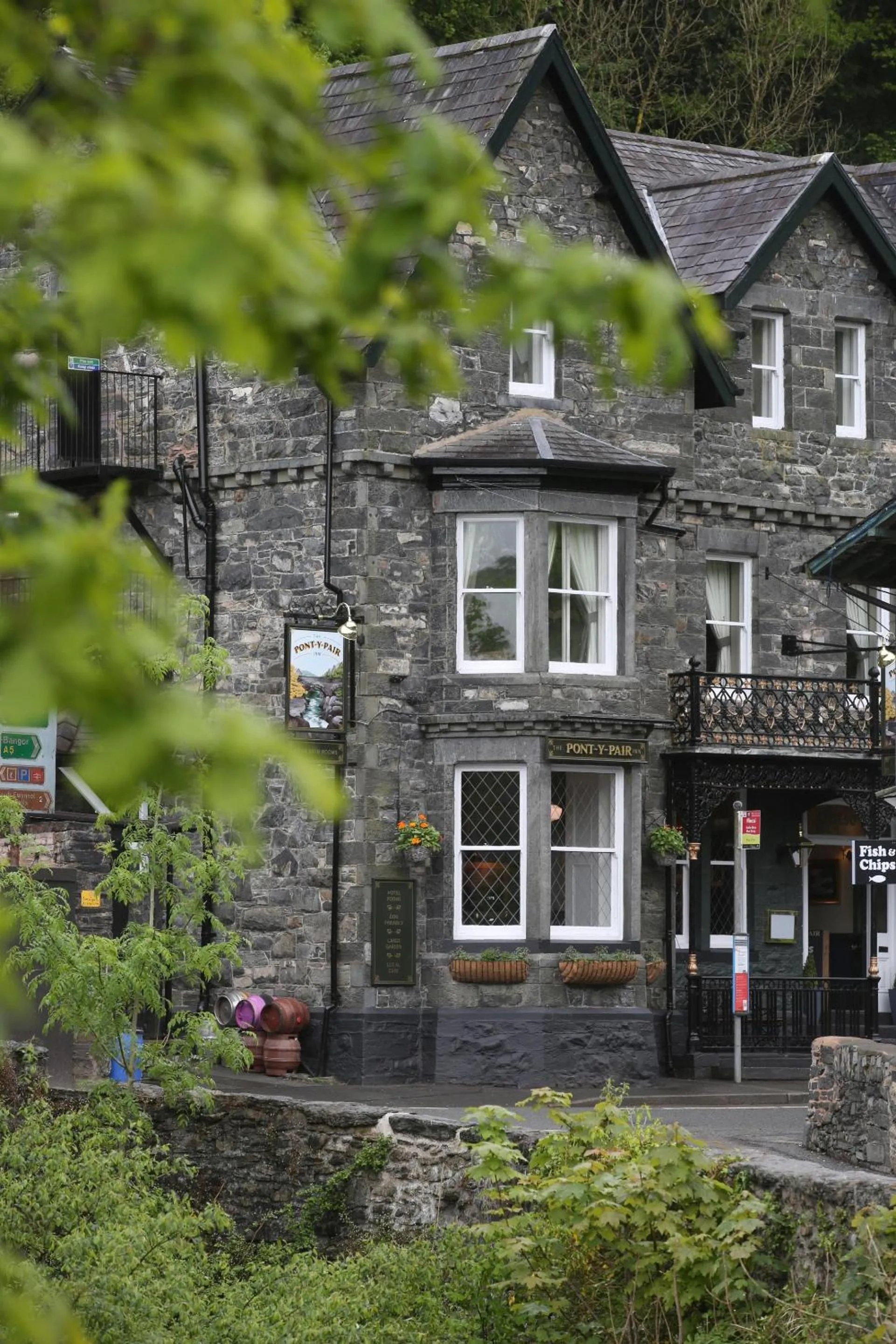 Property building in Pont Y Pair Inn