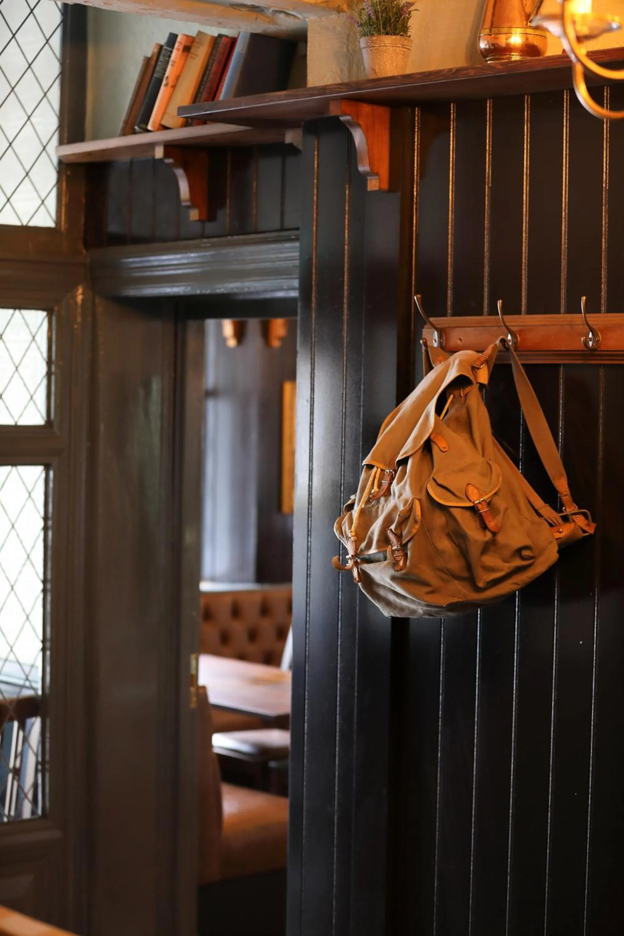 Lounge or bar, Bed in Pont Y Pair Inn