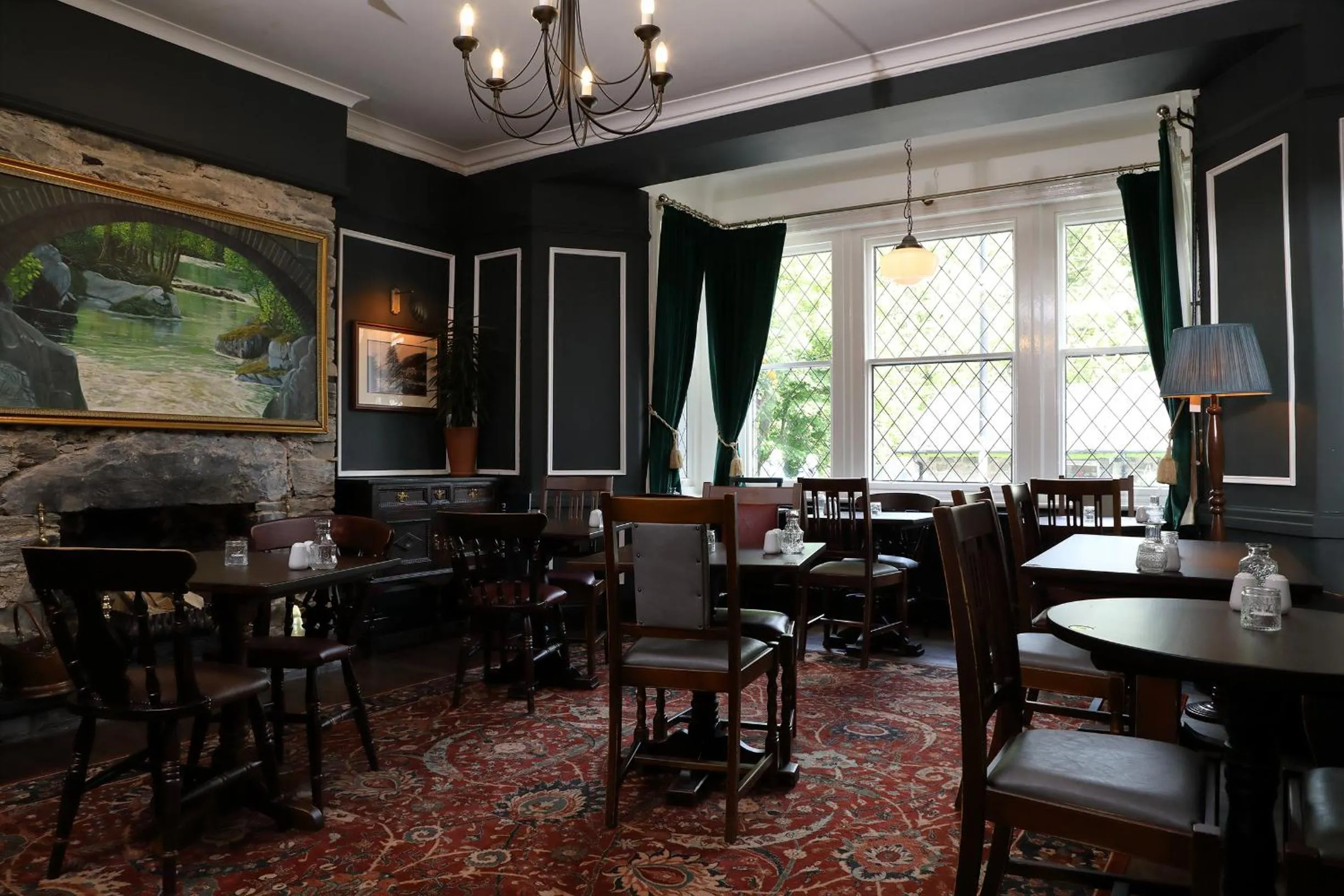 Lounge or bar in Pont Y Pair Inn