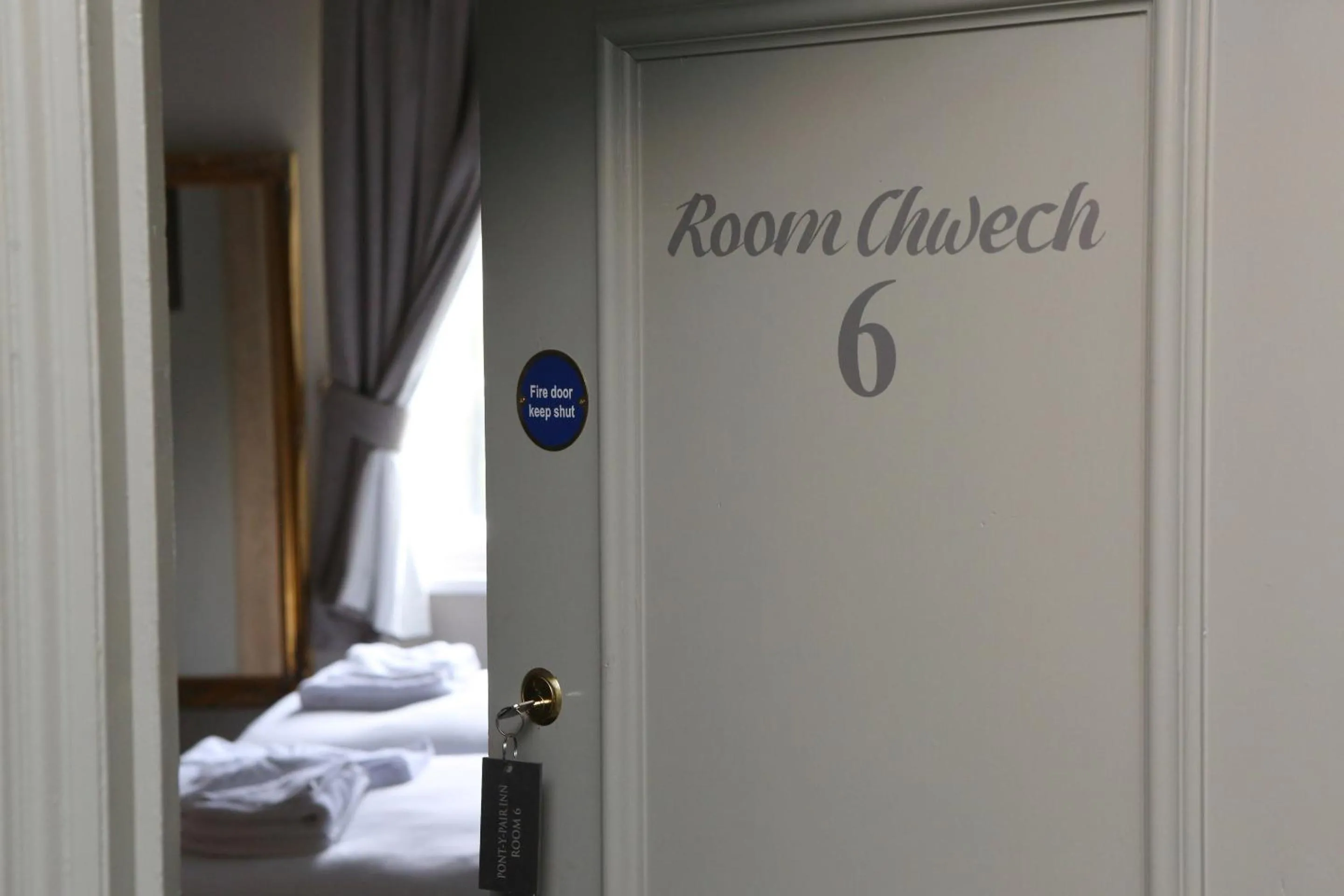 Bedroom in Pont Y Pair Inn