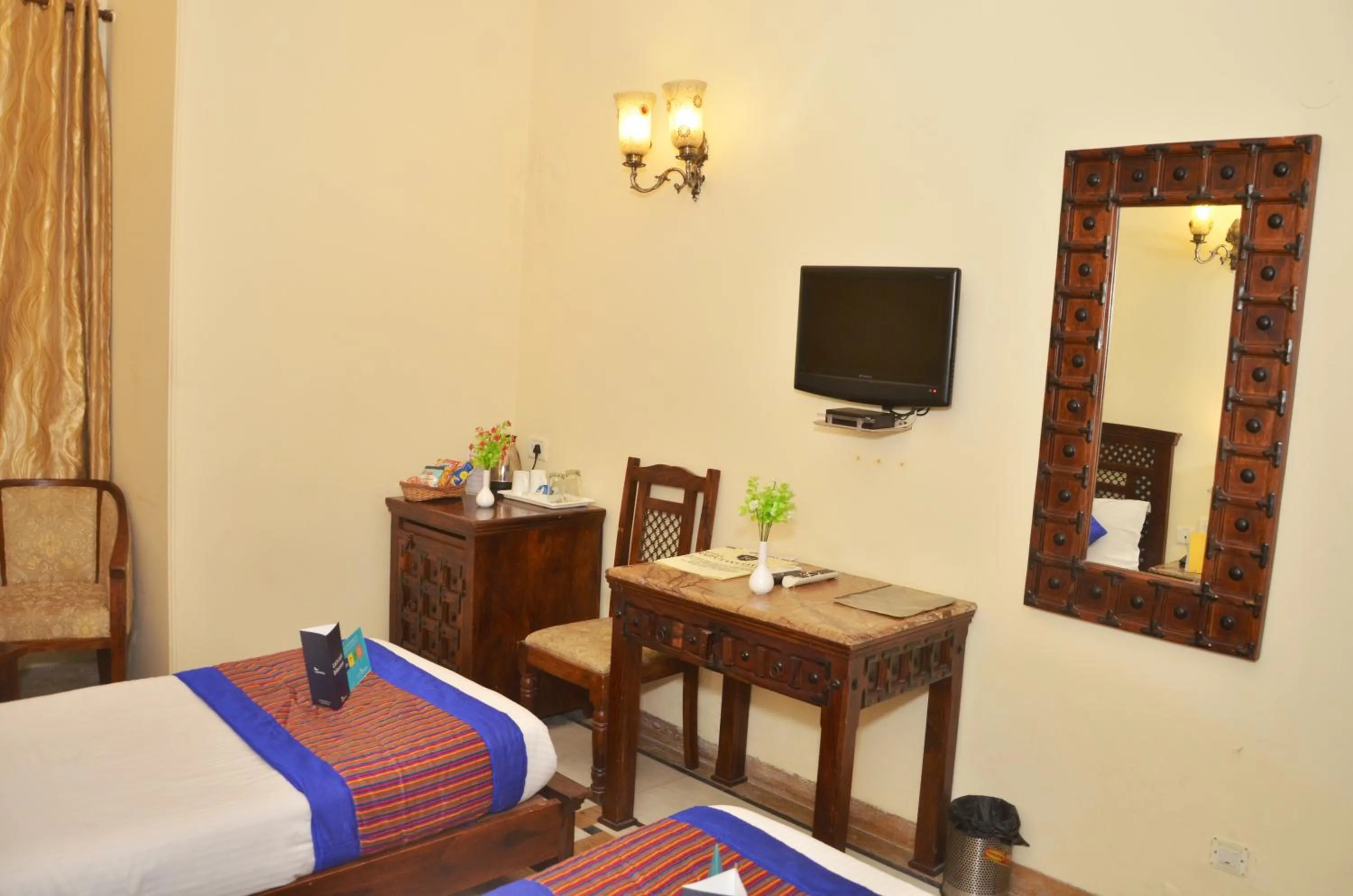 TV and multimedia in Rajputana Haveli - Jaipur