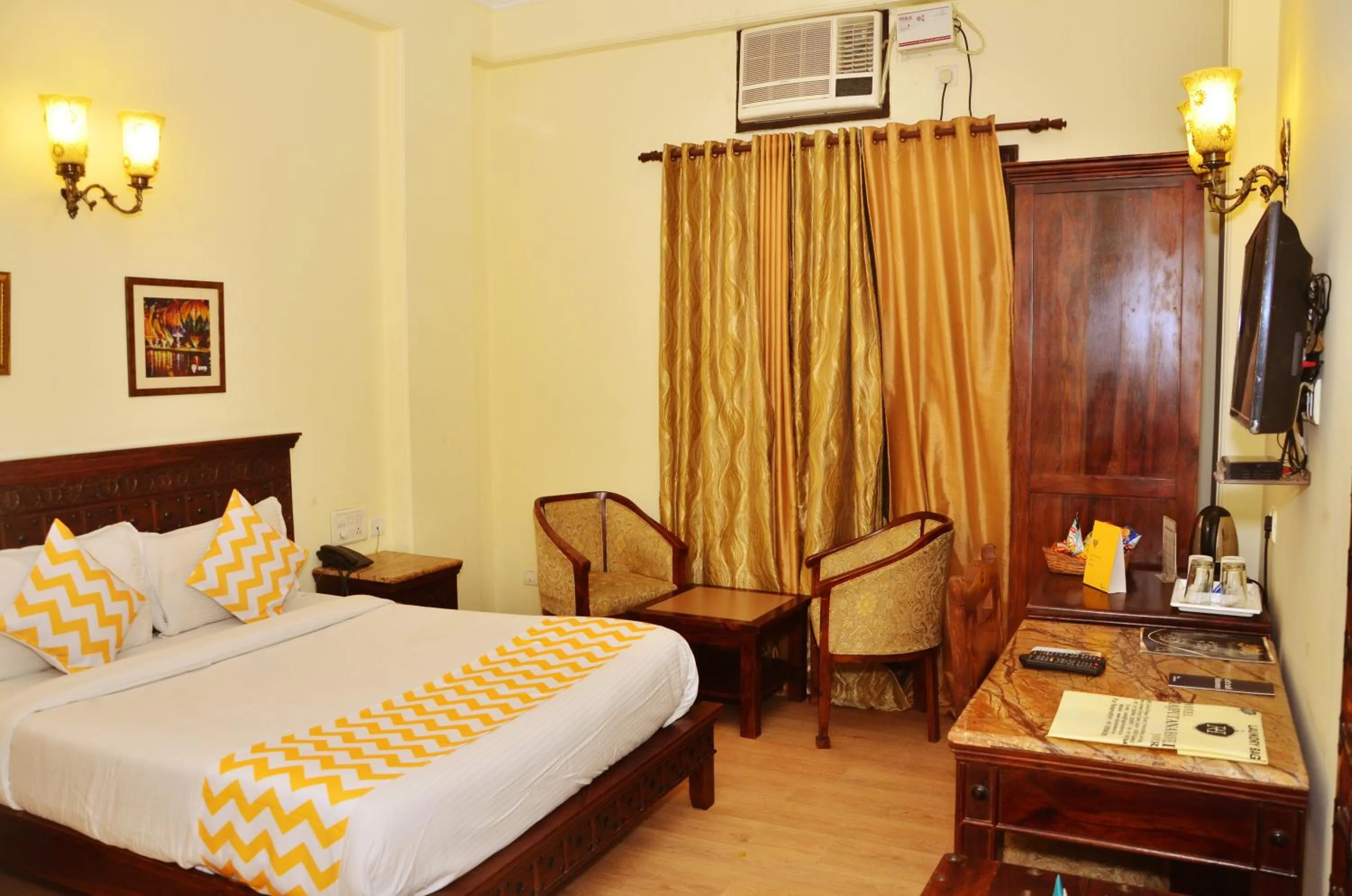 TV and multimedia, Bed in Rajputana Haveli - Jaipur