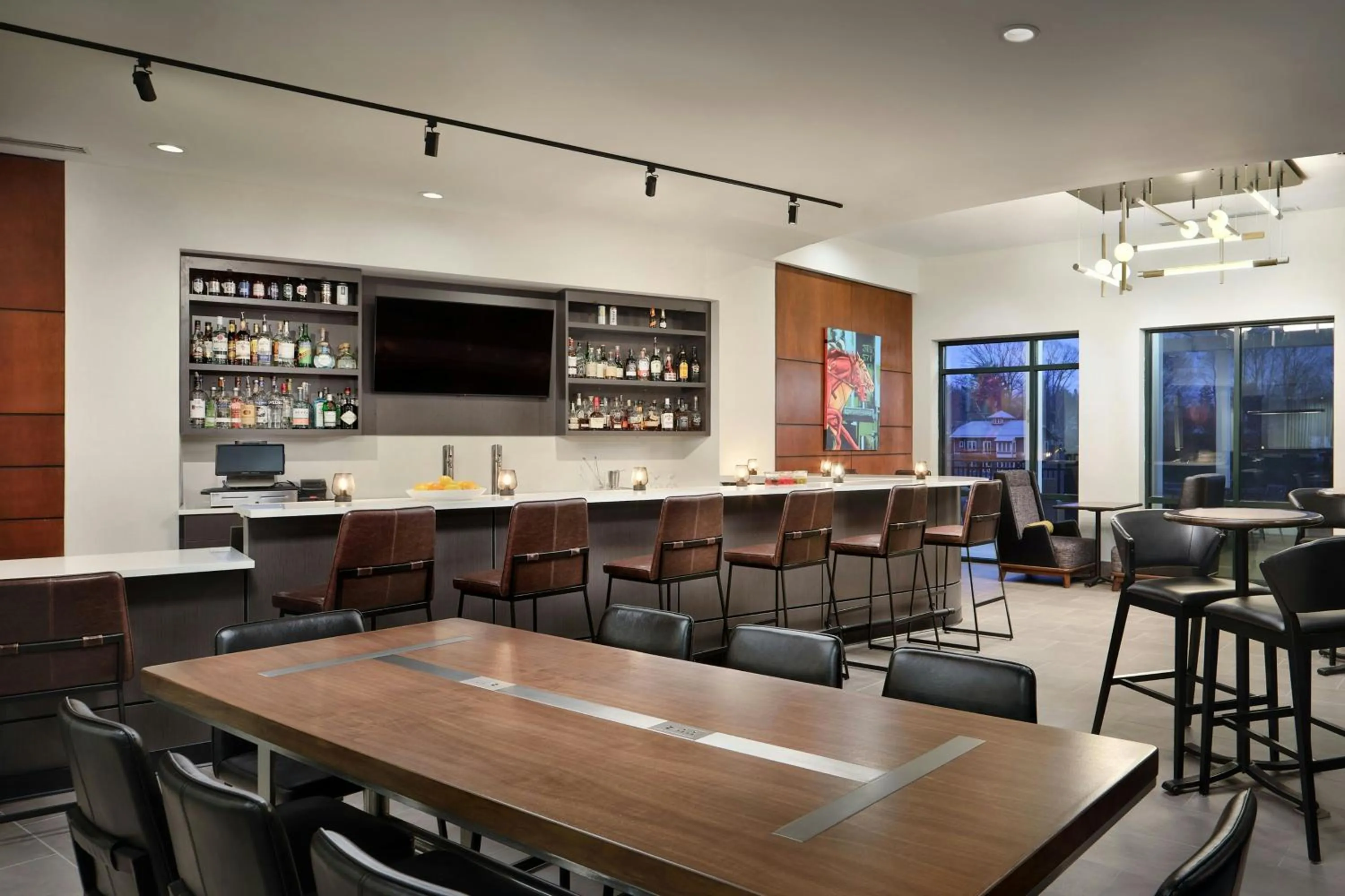 Lobby or reception in Courtyard by Marriott Saratoga Springs