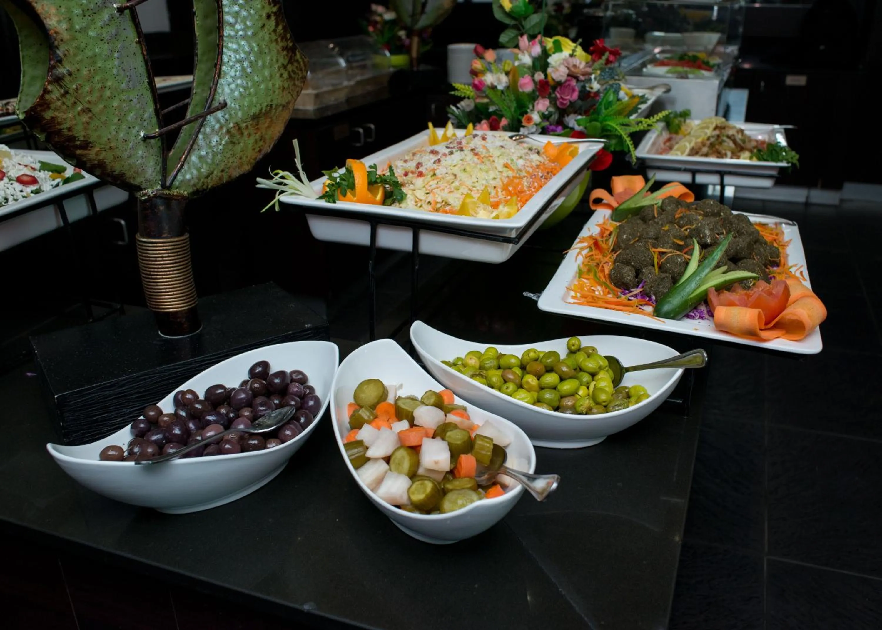 Food close-up in Century Park Hotel